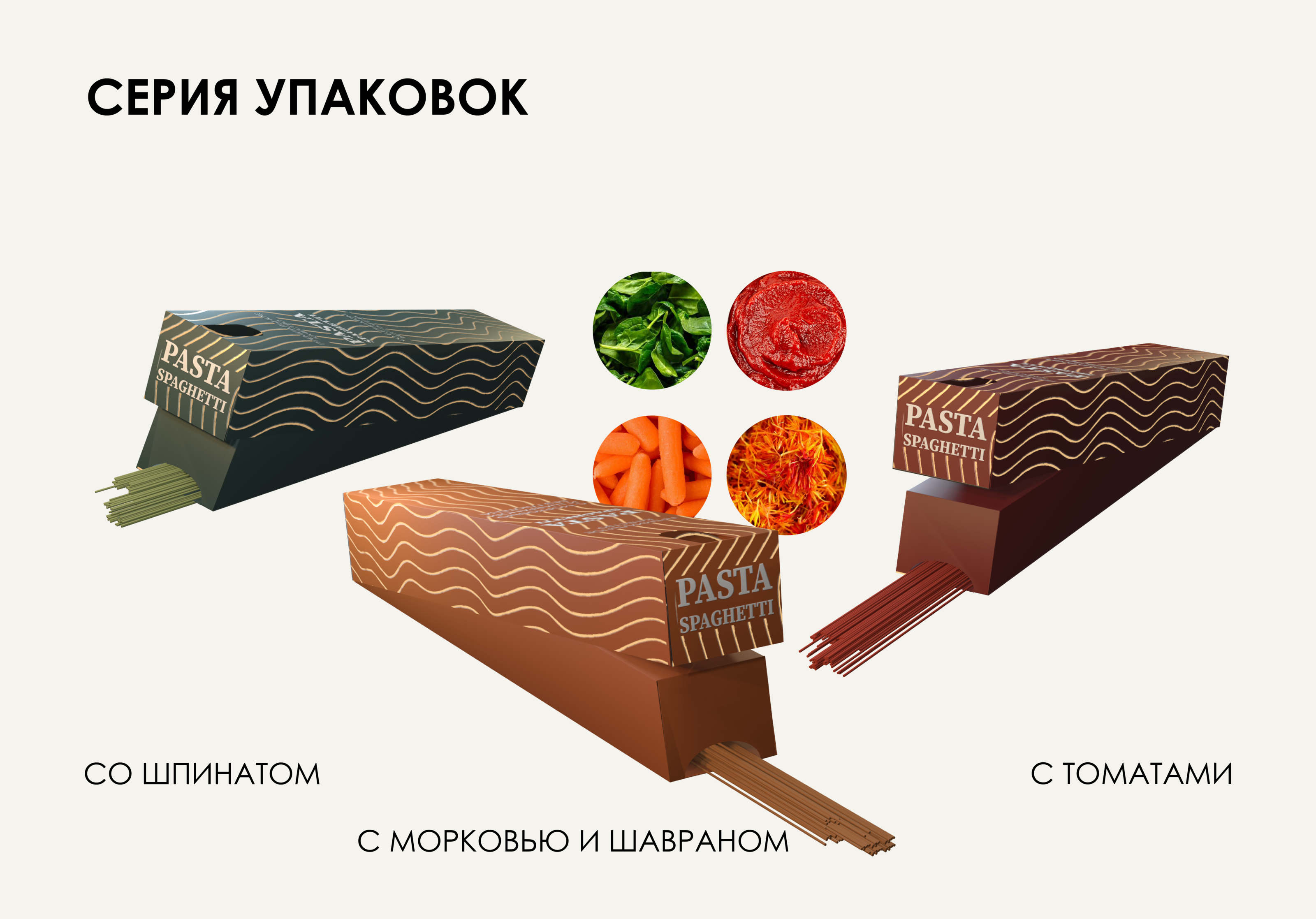 Дизайн, создание макета и 3-д модели упаковки пасты — Изображение №8 — Графика, 3D на Dprofile