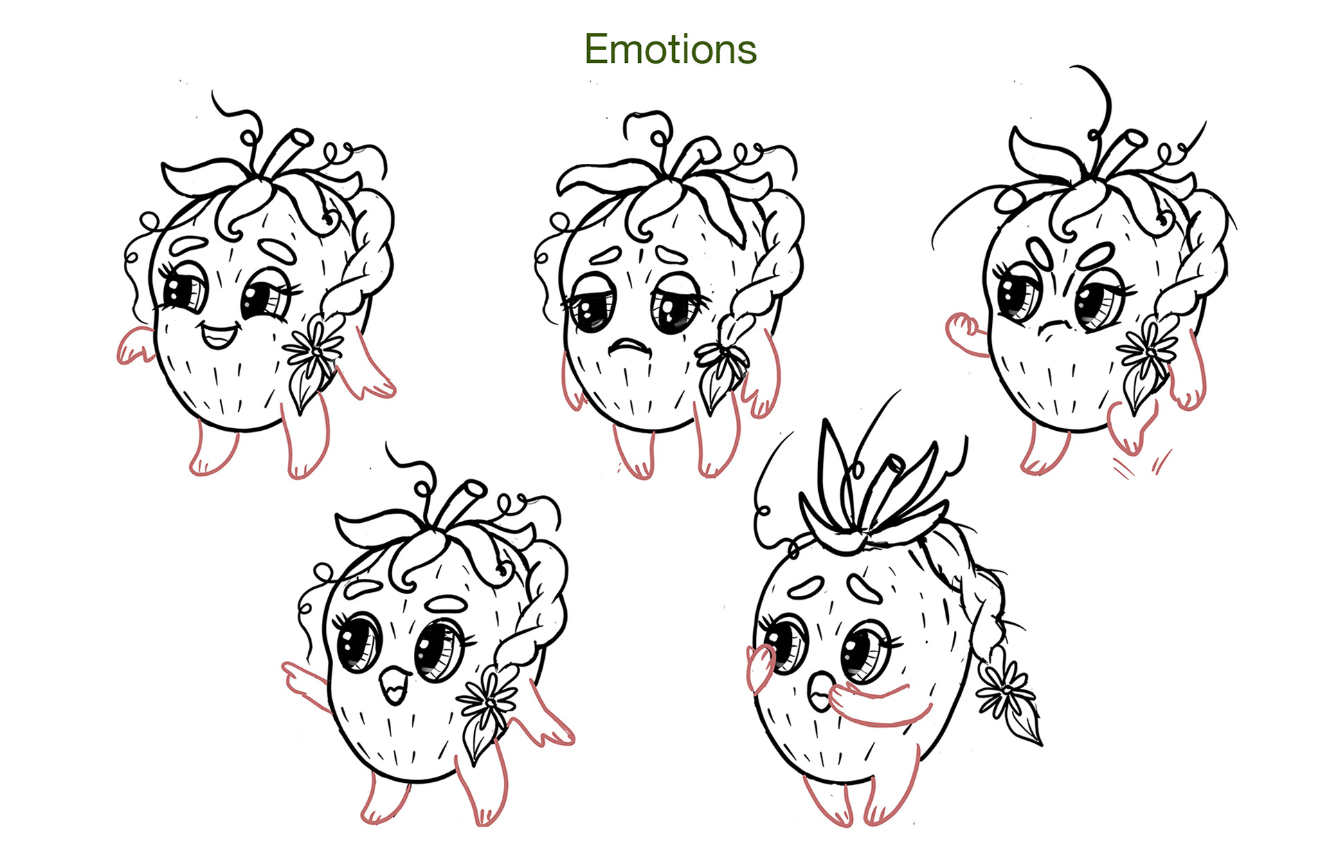 Дизайн персонажа для кондитера — Изображение №4 — Брендинг, Иллюстрация на Dprofile