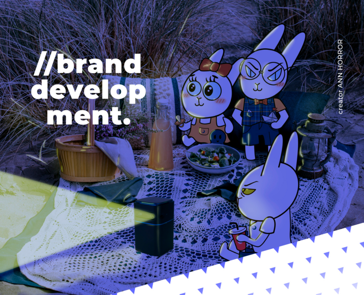 Разработка бренда проекторов «Jin Tu» — Брендинг, Иллюстрация на Dprofile