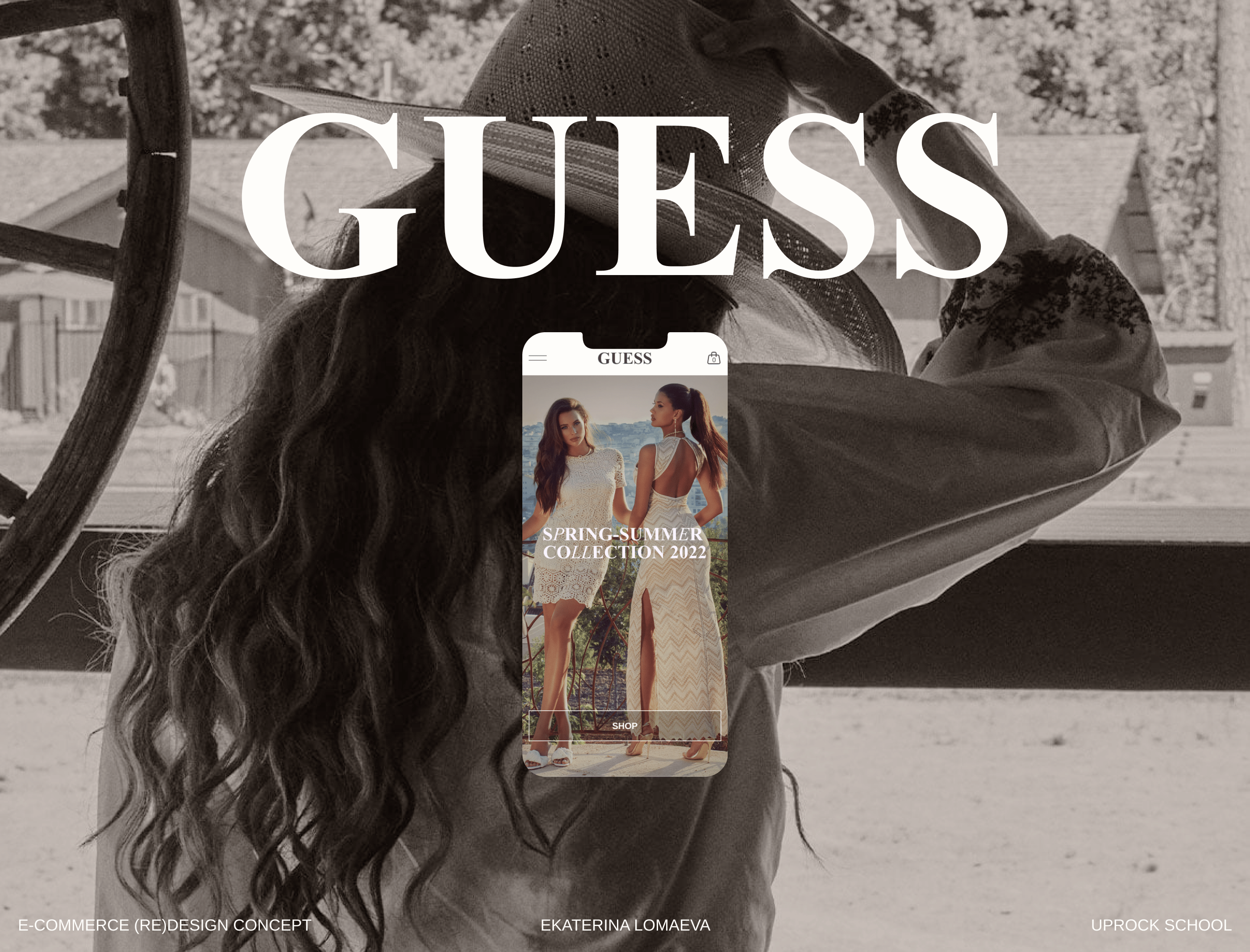 GUESS | E-commerce Website Redesign — Изображение №1 — Интерфейсы, Графика на Dprofile