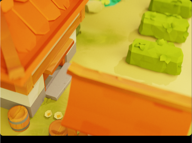 Игровая локация с персонажем — Изображение №7 — Иллюстрация, 3D на Dprofile