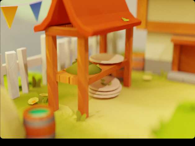 Игровая локация с персонажем — Изображение №6 — Иллюстрация, 3D на Dprofile
