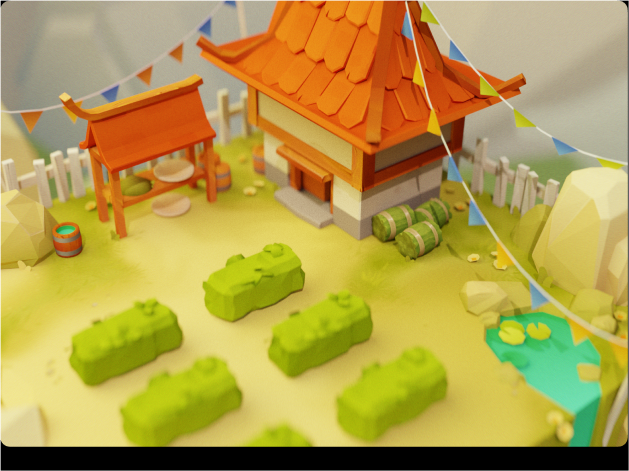 Игровая локация с персонажем — Изображение №8 — Иллюстрация, 3D на Dprofile