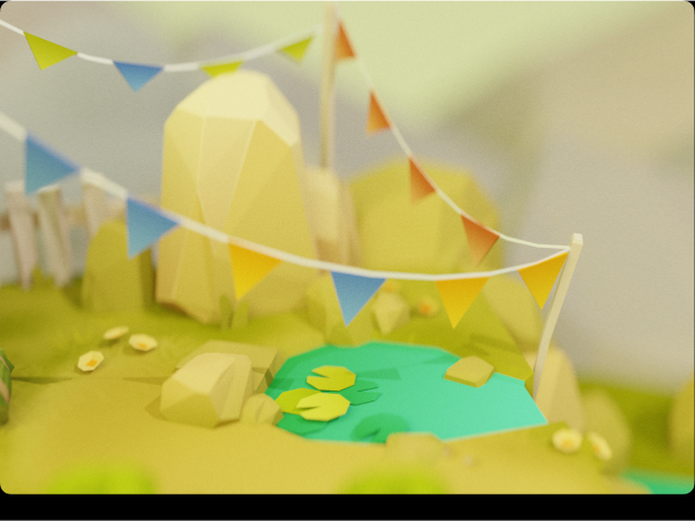 Игровая локация с персонажем — Изображение №9 — Иллюстрация, 3D на Dprofile