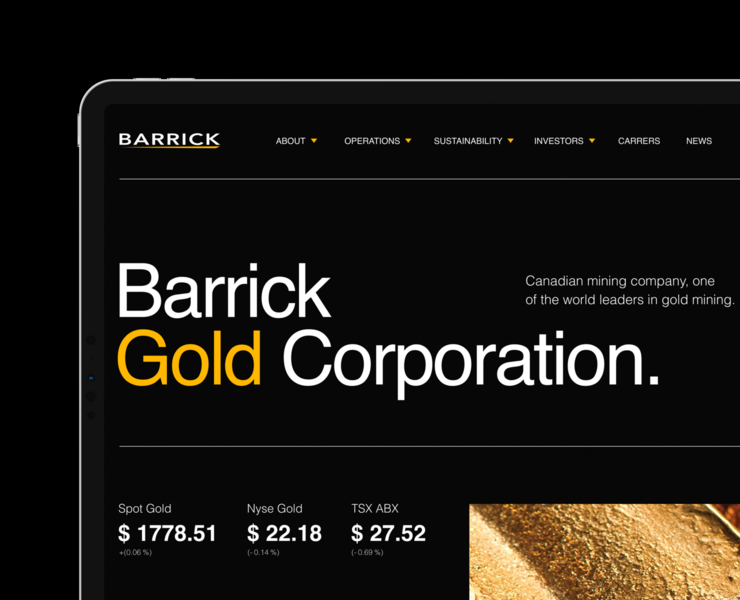Corporate website — Интерфейсы на Dprofile