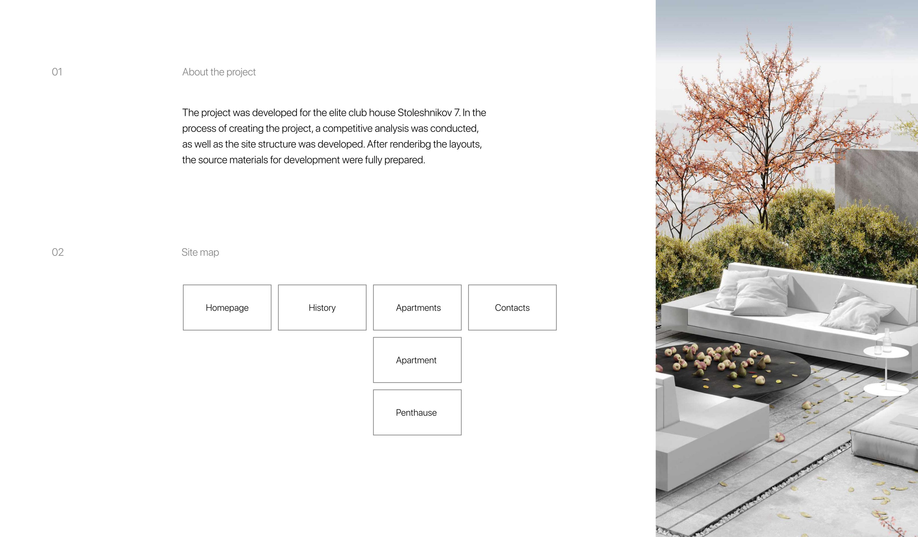 Real Estate Website. Club house — Изображение №2 — Интерфейсы, Брендинг на Dprofile