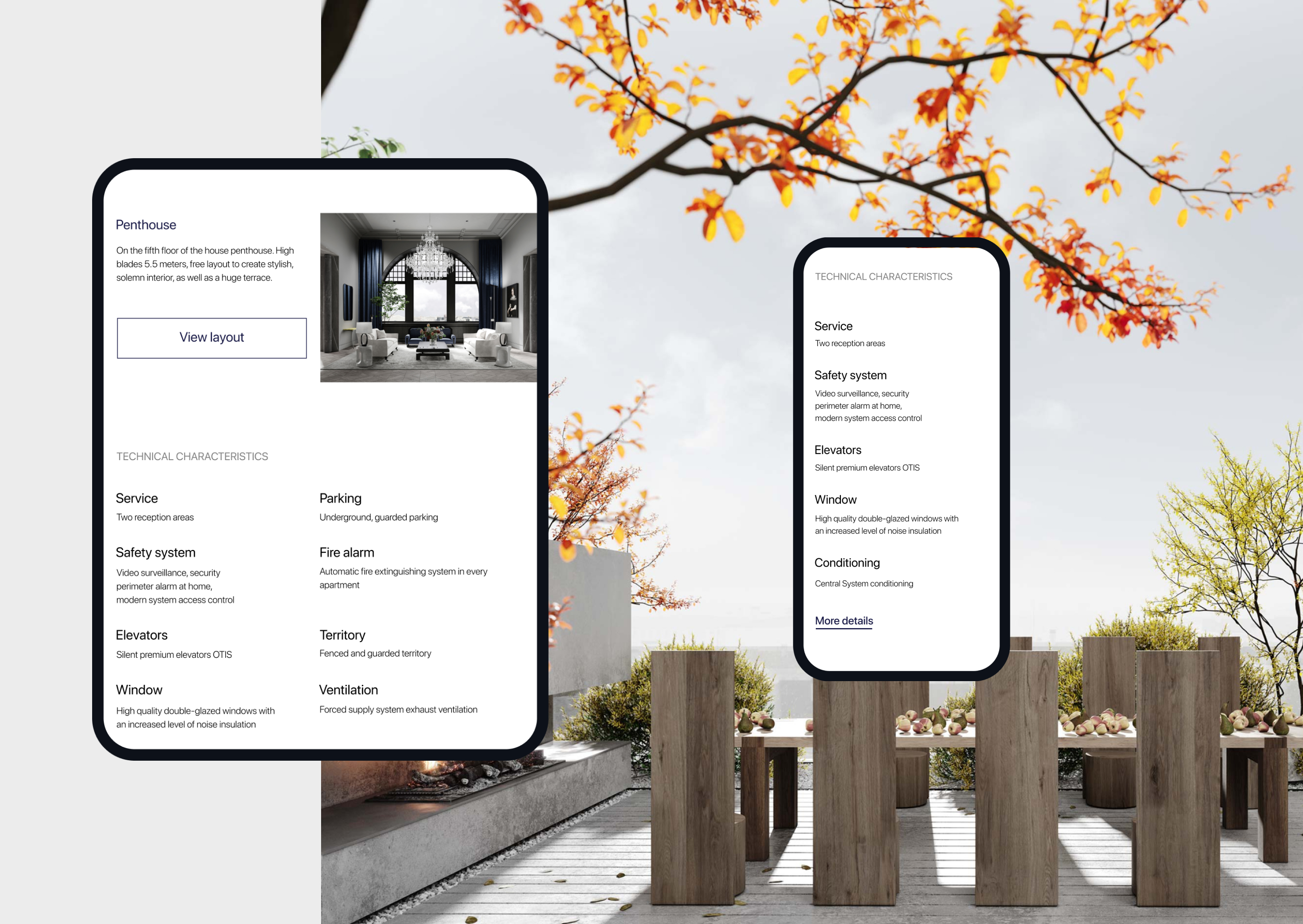 Real Estate Website. Club house — Изображение №9 — Интерфейсы, Брендинг на Dprofile