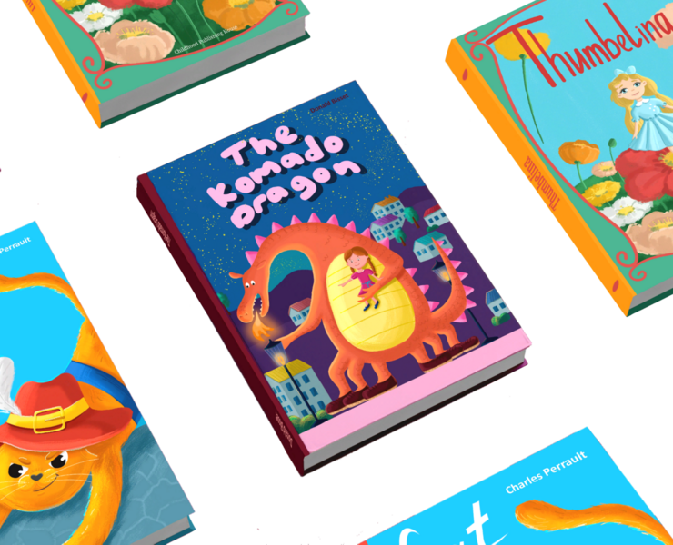 Обложки детских книг на Dprofile