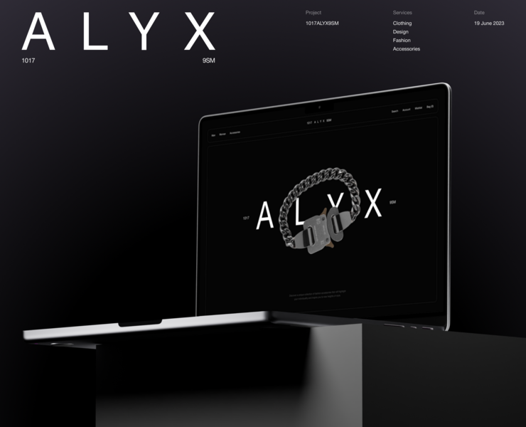 1017 ALYX 9SM — Official Store — Интерфейсы на Dprofile