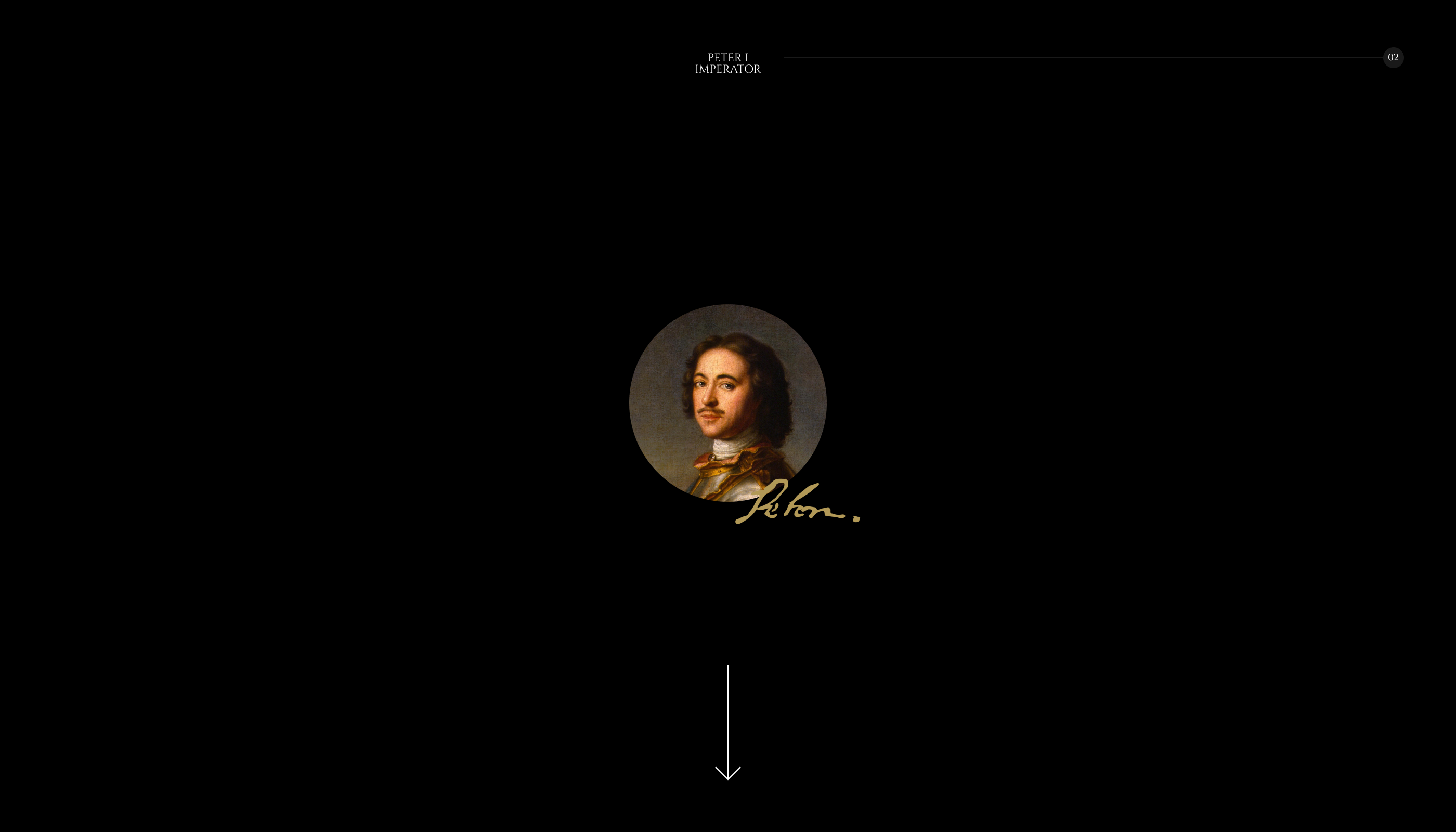 PETER I — Personal Website — Изображение №4 — Интерфейсы на Dprofile