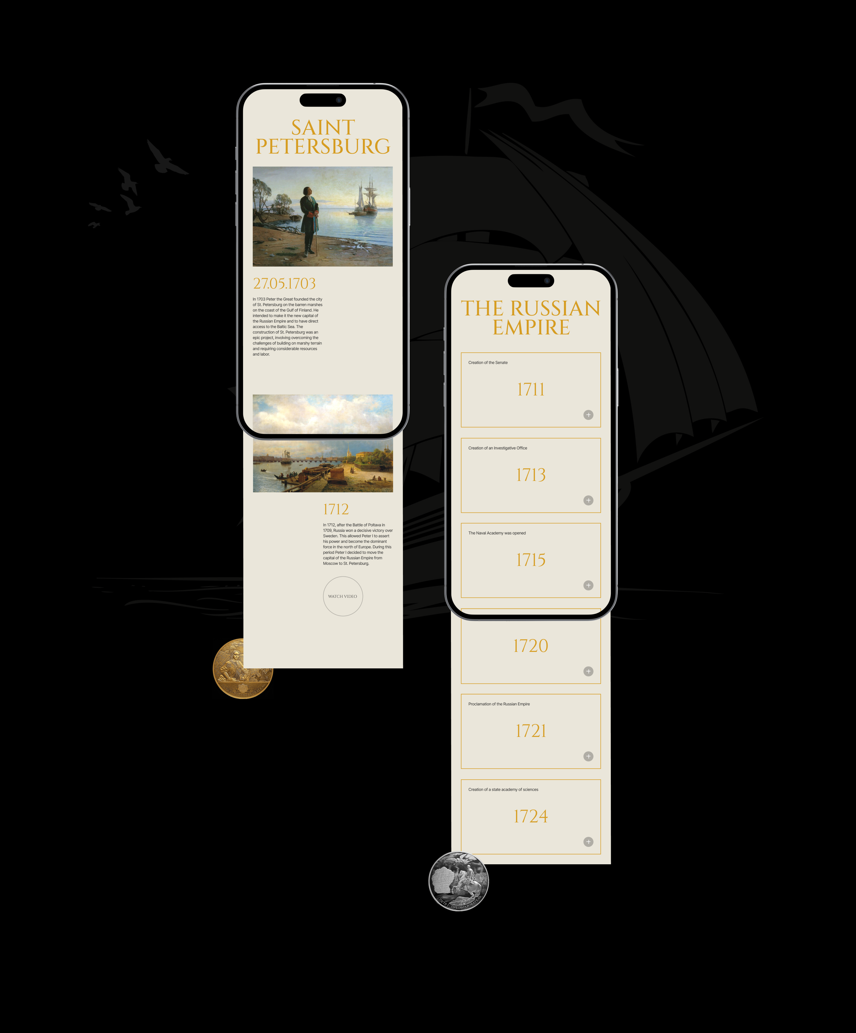 PETER I — Personal Website — Изображение №15 — Интерфейсы на Dprofile