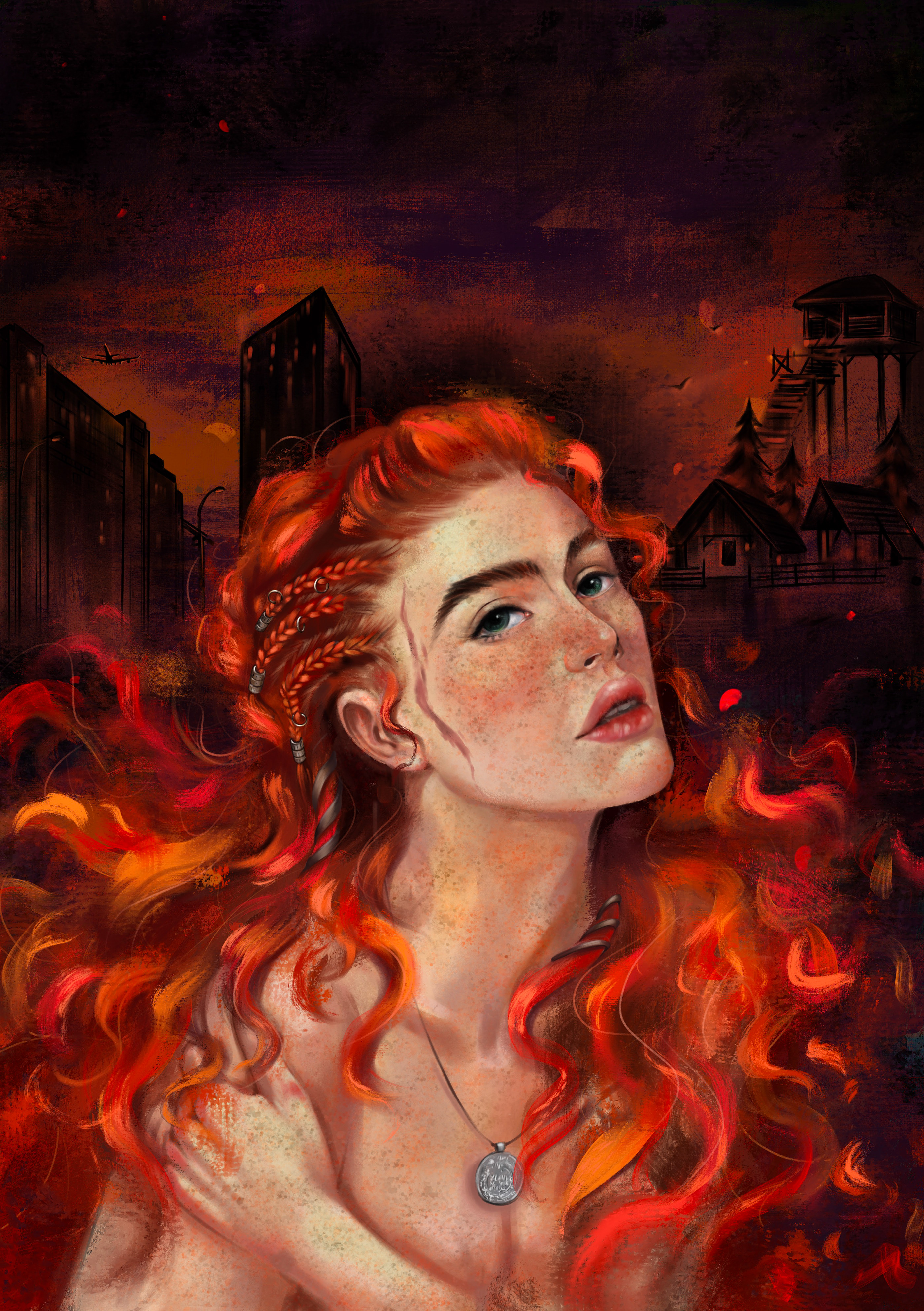 Cover for the book "And a thousand years later" 2 — Изображение №1 — Иллюстрация на Dprofile