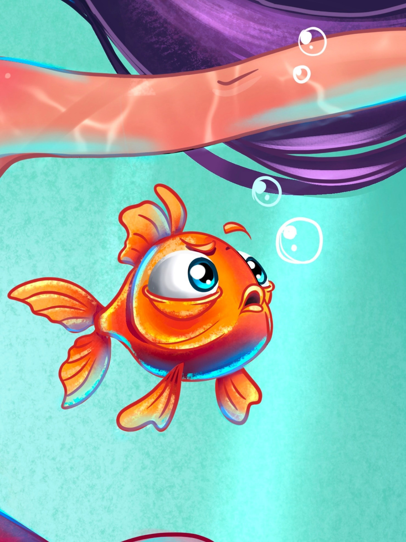 Mermaid Vicky for MerMay — Изображение №5 — Иллюстрация на Dprofile