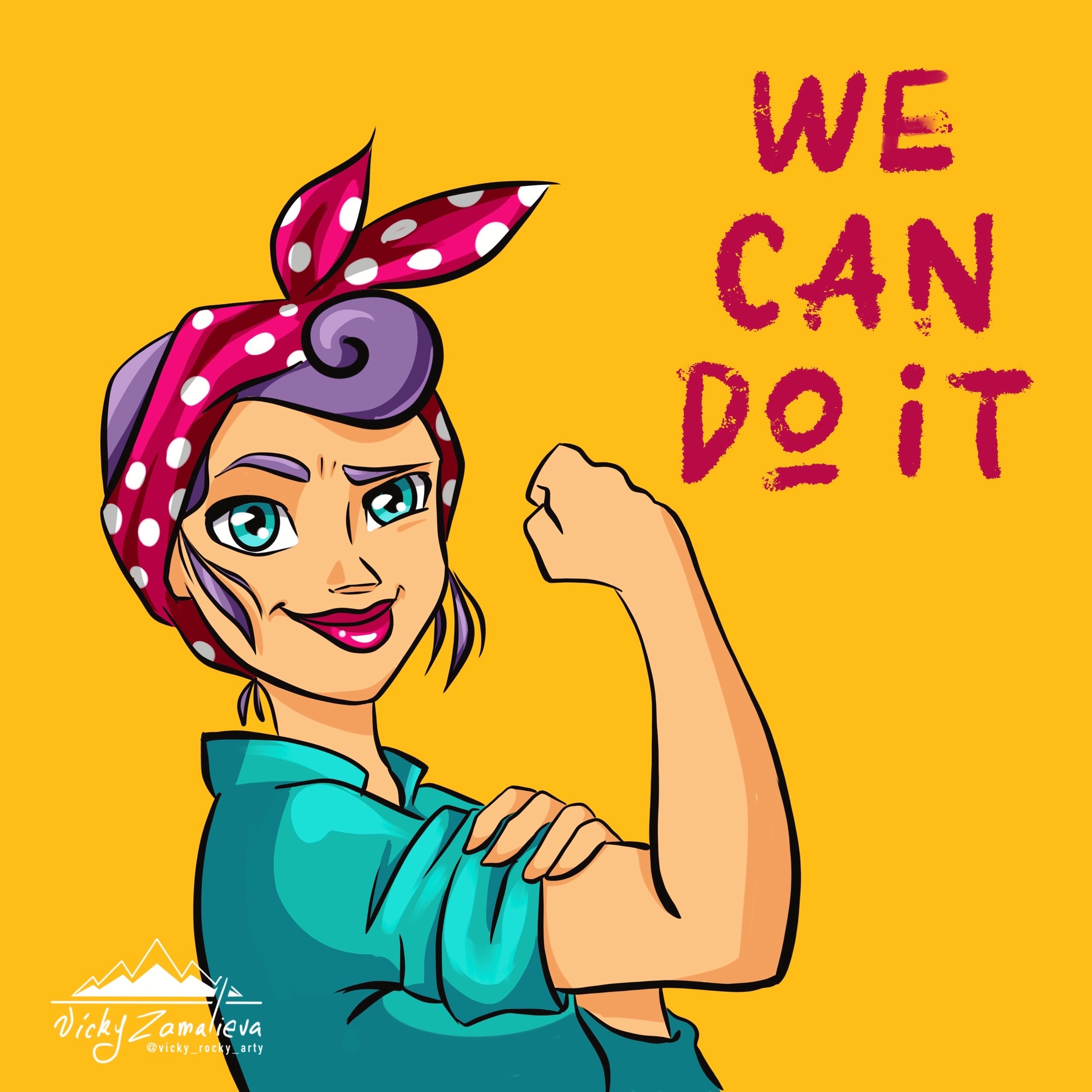 We can do it — Изображение №1 — Иллюстрация на Dprofile