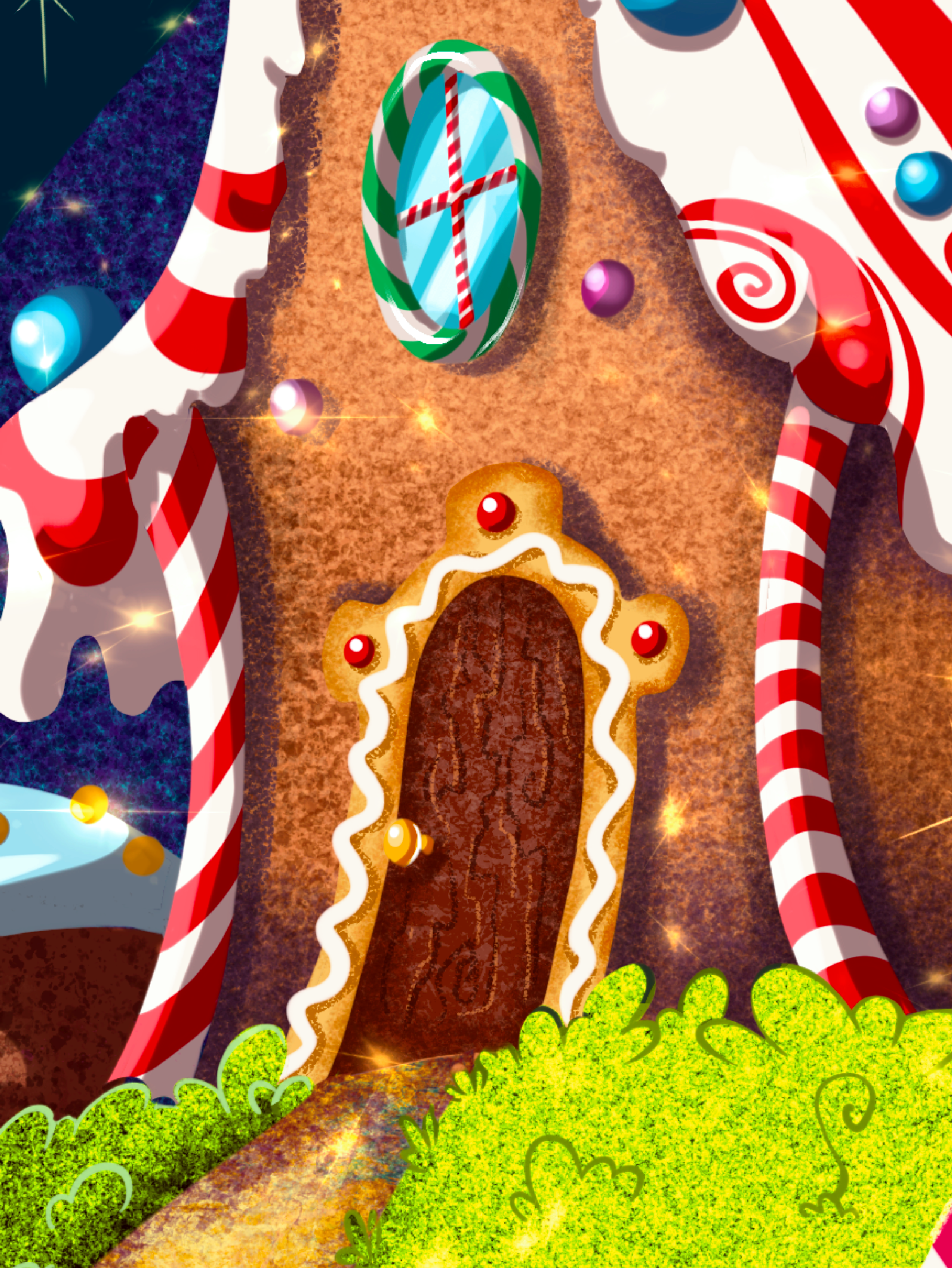 Children's book illustration "Hansel and Gretel" — Изображение №6 — Иллюстрация на Dprofile