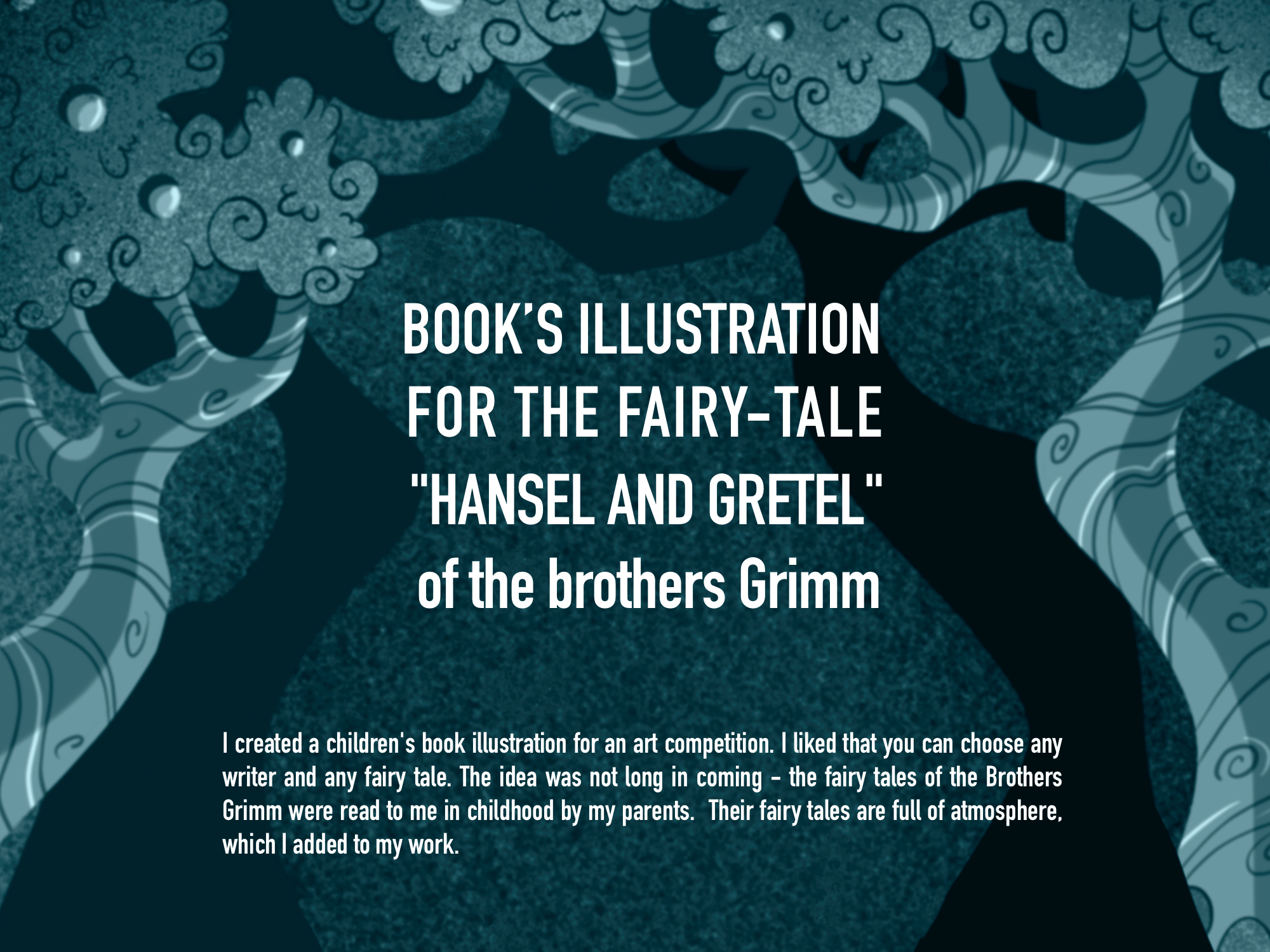 Children's book illustration "Hansel and Gretel" — Изображение №1 — Иллюстрация на Dprofile
