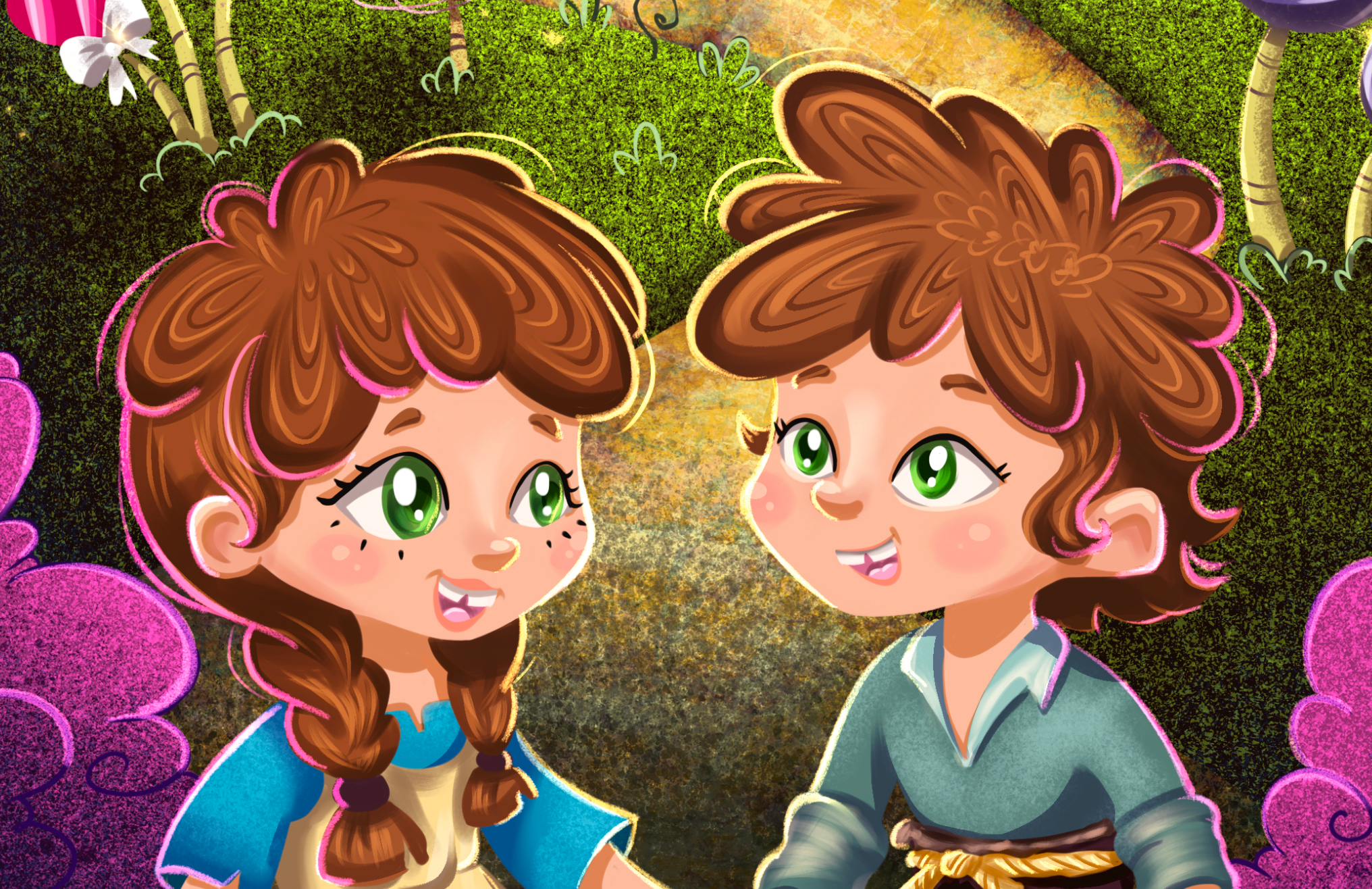 Children's book illustration "Hansel and Gretel" — Изображение №10 — Иллюстрация на Dprofile
