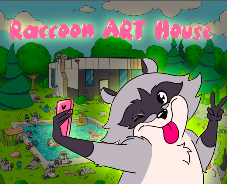 Raccoon ART House на Dprofile