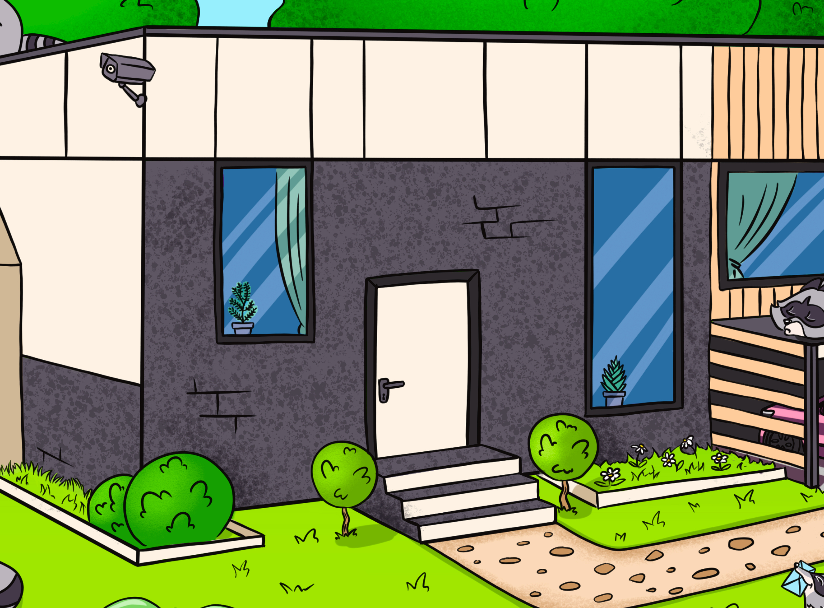 Raccoon ART House — Изображение №10 — Иллюстрация на Dprofile