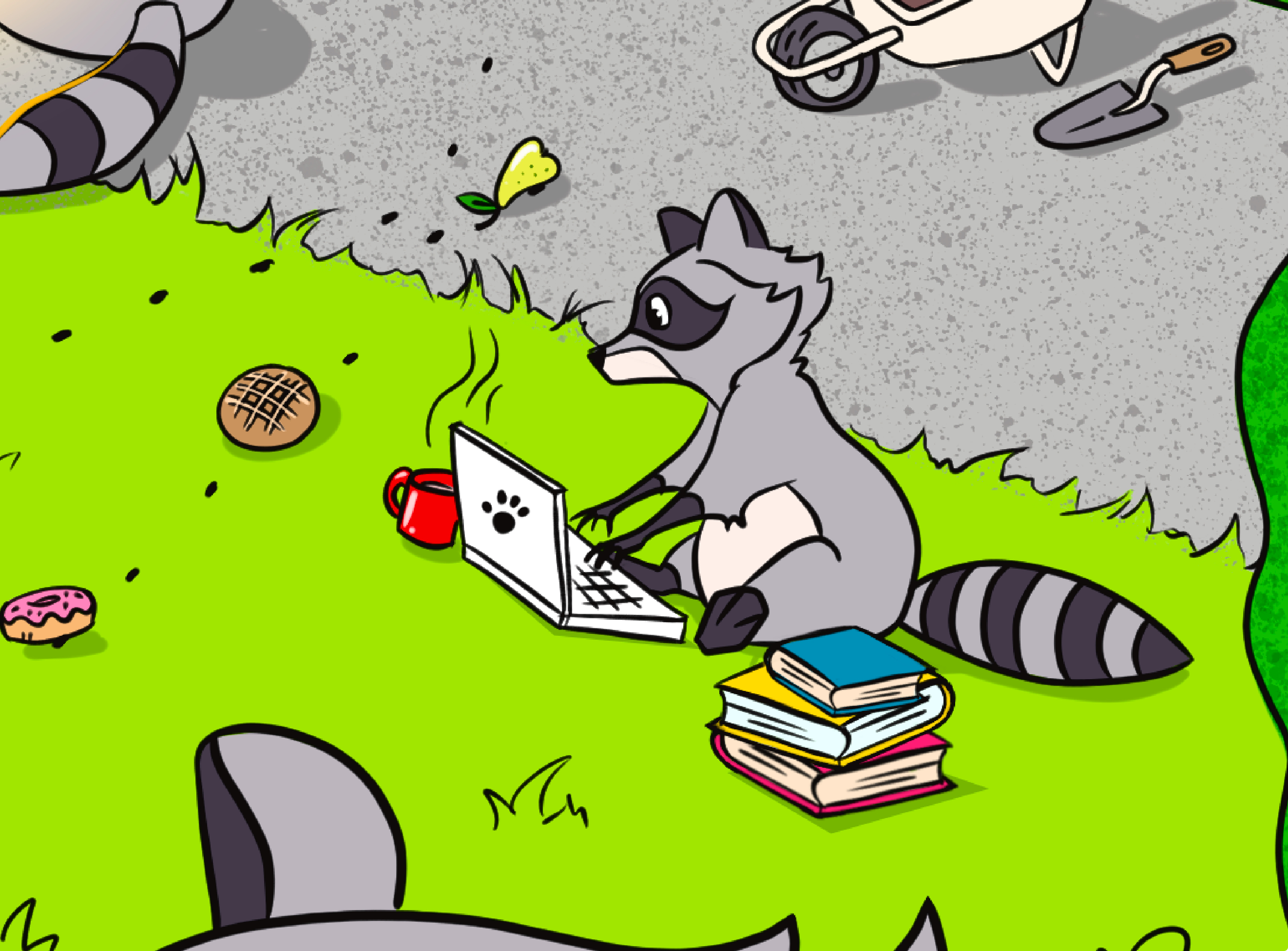 Raccoon ART House — Изображение №14 — Иллюстрация на Dprofile