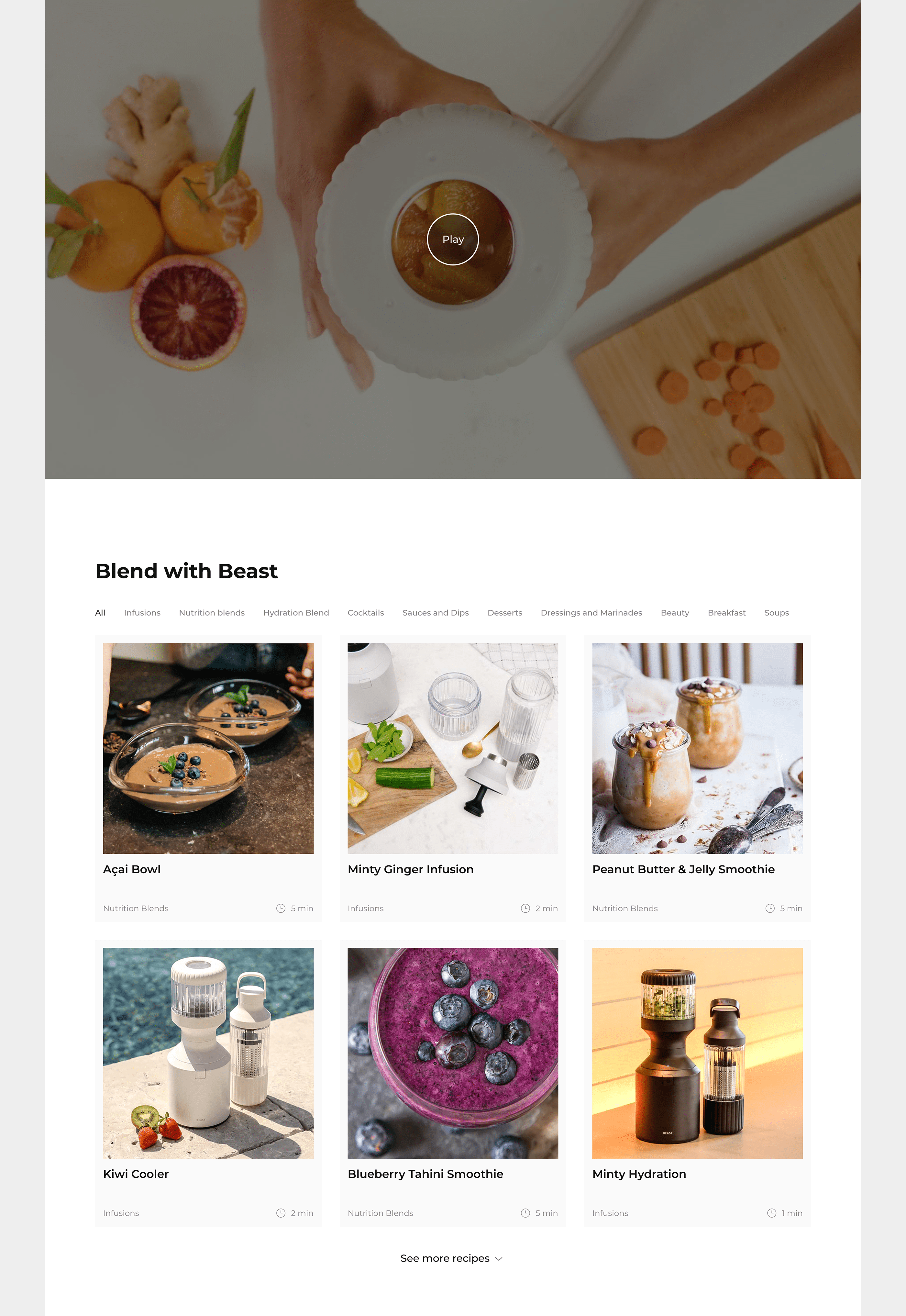 Beast Landing Page Concept — Изображение №5 — Интерфейсы на Dprofile