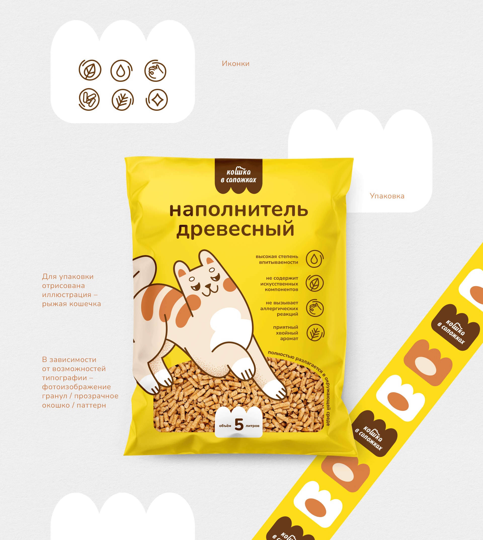 Кошка в сапожках — Изображение №2 — Брендинг, Иллюстрация на Dprofile