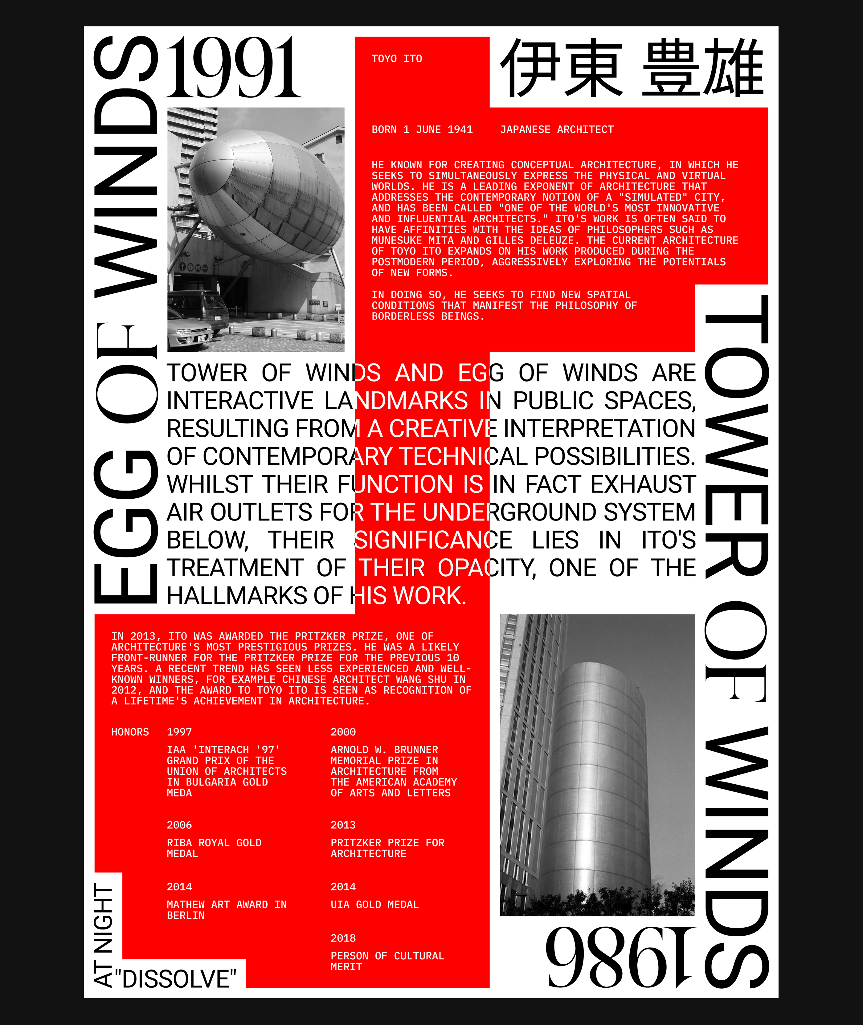 Toyo Ito / Posters Collection — Изображение №4 — Интерфейсы, Брендинг на Dprofile