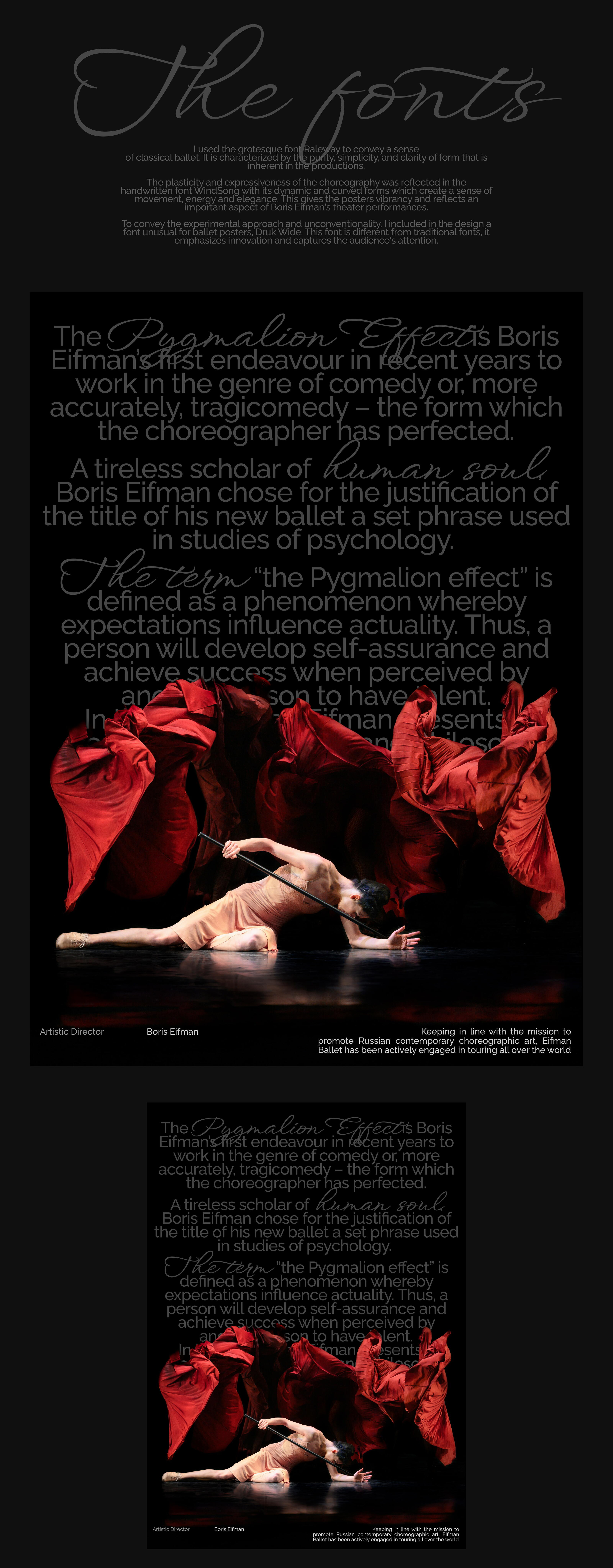 Boris Eifman's Ballets | Posters Collection Vol. 3 — Изображение №4 — Брендинг, Графика на Dprofile