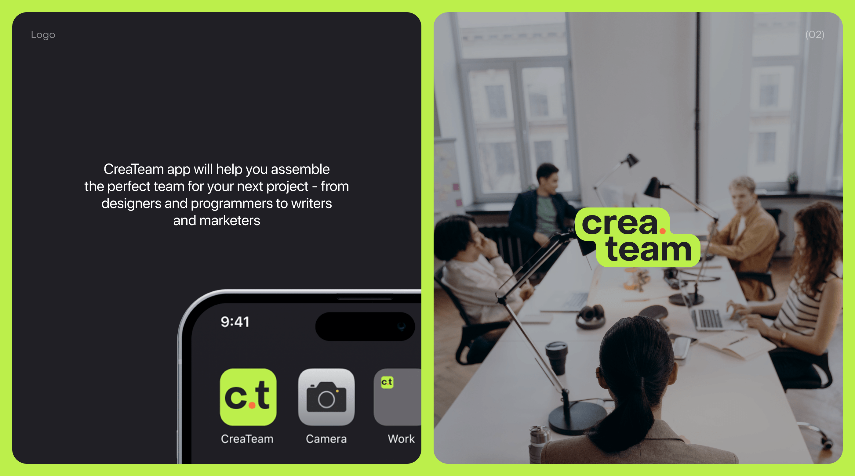 CreaTeam - Mobile App — Изображение №3 — Интерфейсы, Брендинг на Dprofile