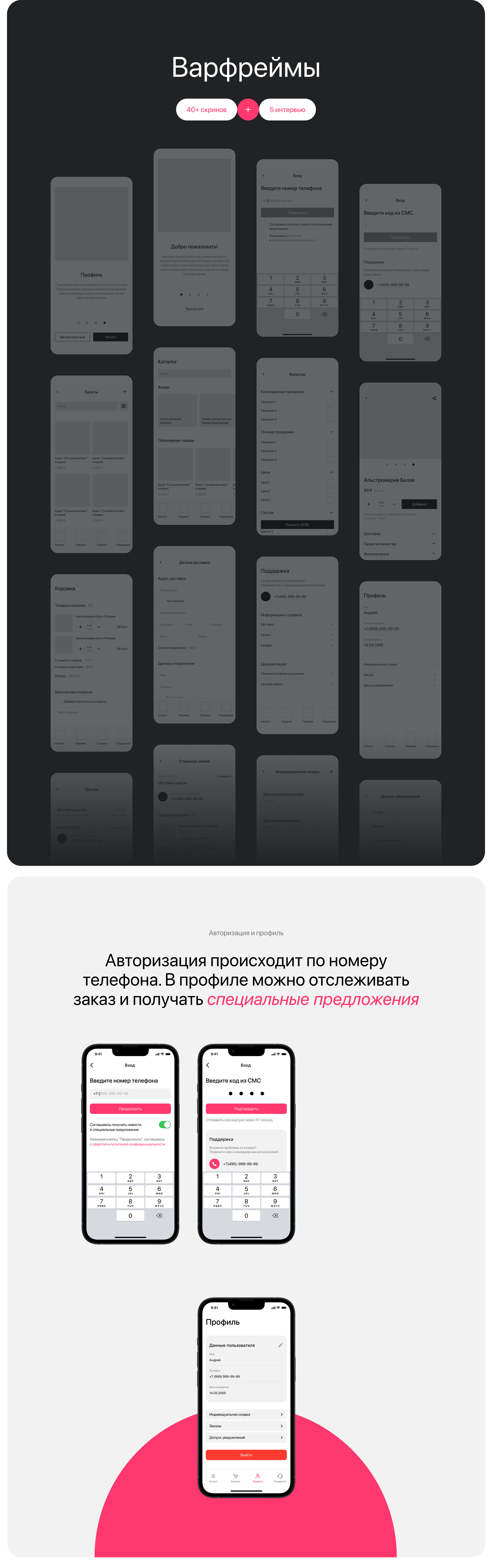 Мегацвет 24 | Приложение доставки цветов — Изображение №6 — Интерфейсы на Dprofile