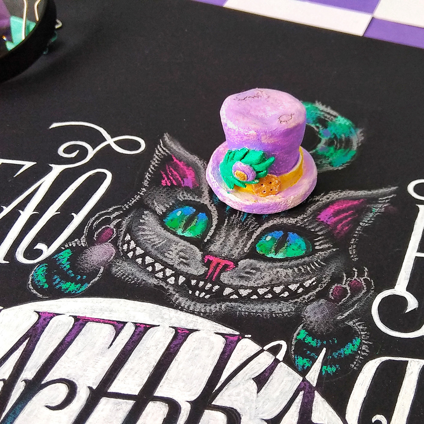 Леттеринг. Триптих. «Алиса в стране чудес» — Изображение №9 — Иллюстрация, Графика на Dprofile