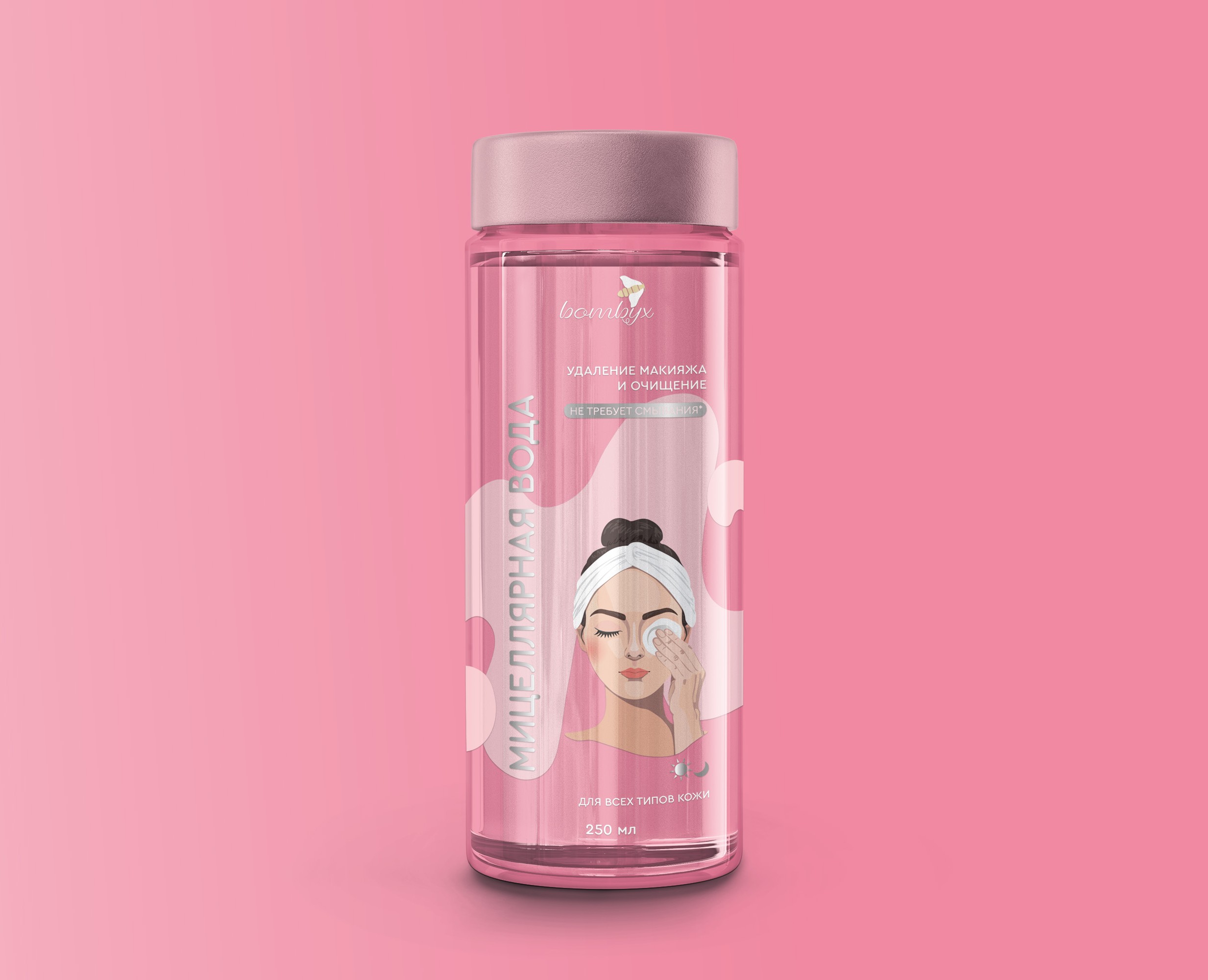 cosmetic label design | разработка этикетки — Брендинг, Иллюстрация на Dprofile