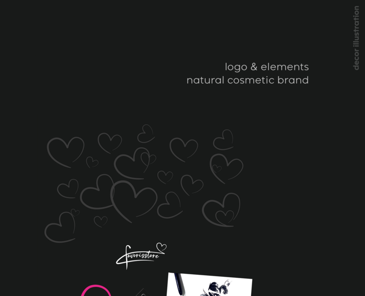 разработка логотипа | natural cosmetic logo design — Брендинг, Графика на Dprofile