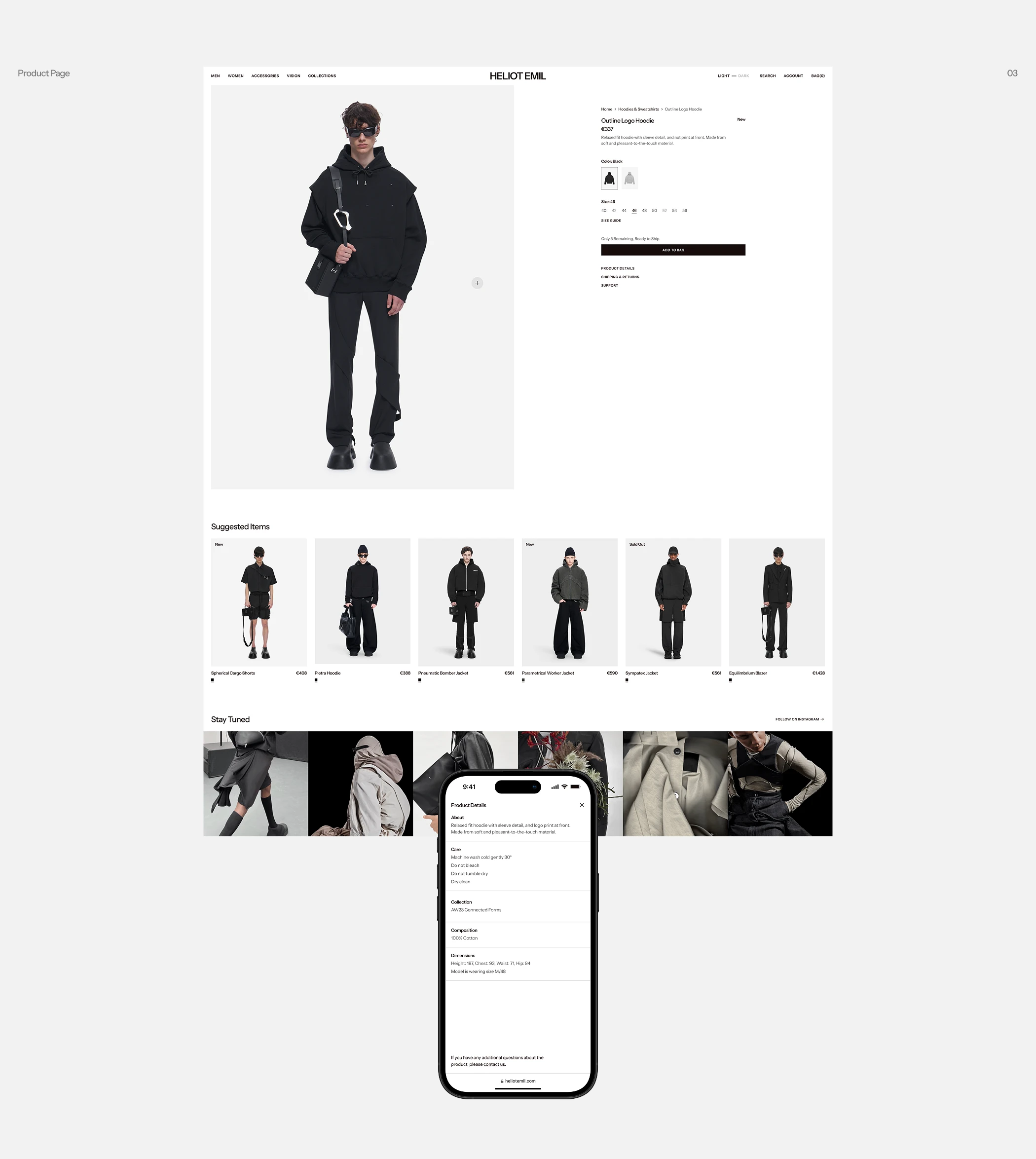 Heliot Emil/E-Commerce Redesign — Изображение №5 — Интерфейсы на Dprofile