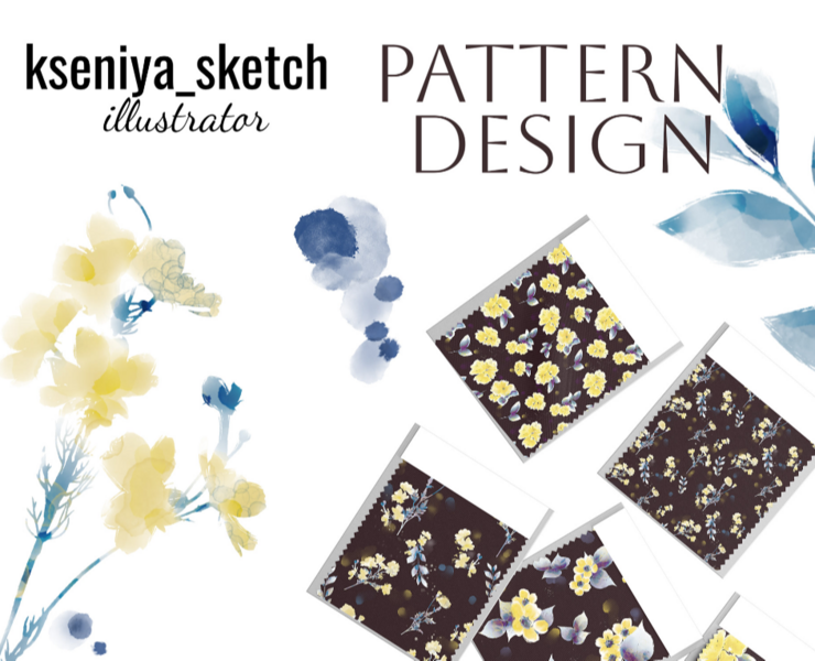 floral pattern — Иллюстрация на Dprofile