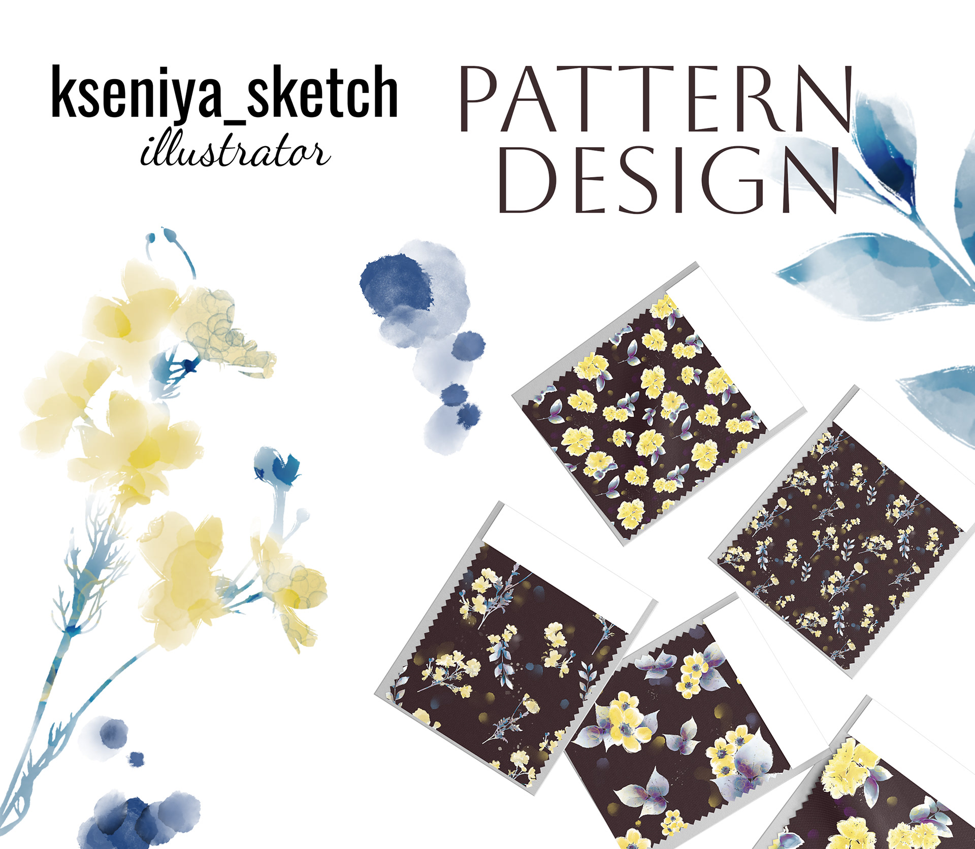 floral pattern — Изображение №1 — Иллюстрация на Dprofile