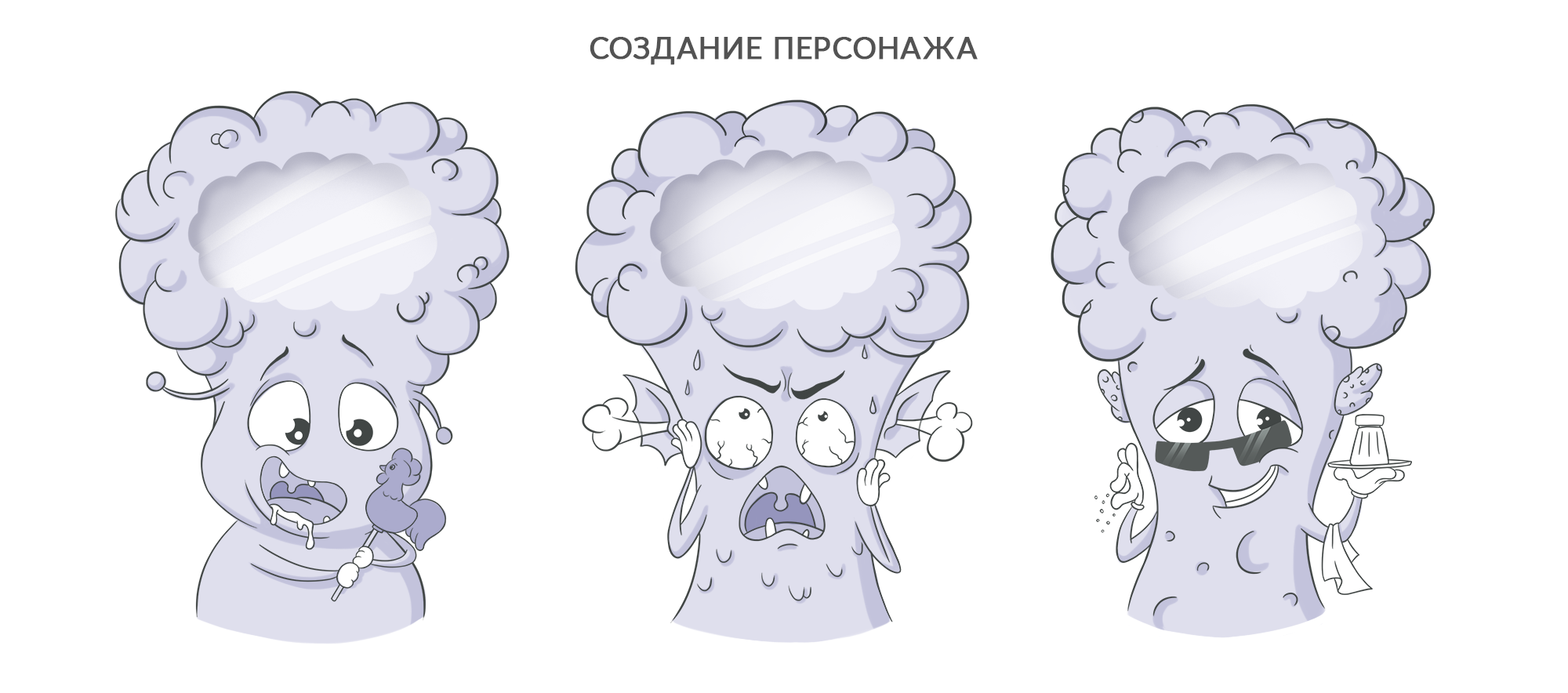 Бренд персонаж и упаковка для попкорна — Изображение №3 — Брендинг, Иллюстрация на Dprofile