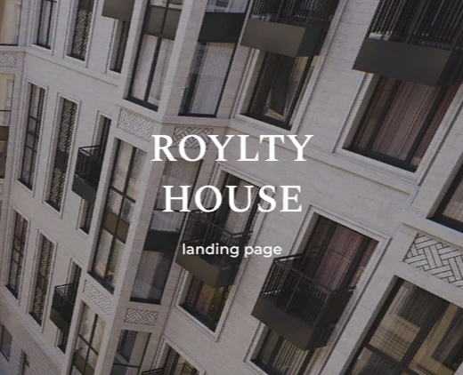 Landing page for real estate — Интерфейсы на Dprofile