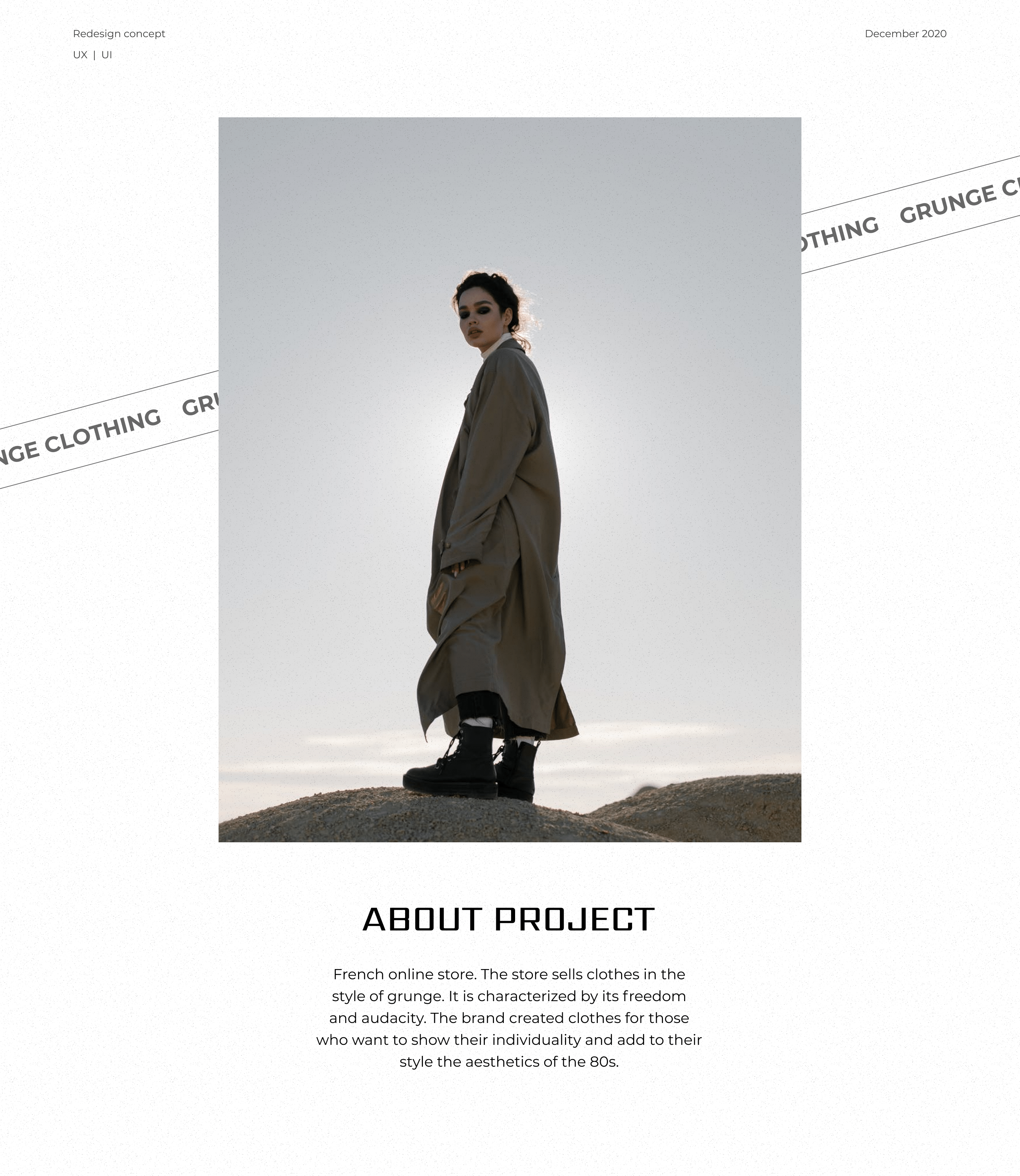 E-commerce | Redesign concept — Изображение №1 — Интерфейсы на Dprofile
