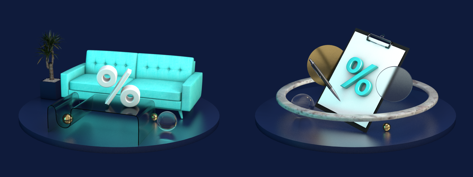 Серия 3D изображений на сайт застройщика — Изображение №4 — Графика, 3D на Dprofile