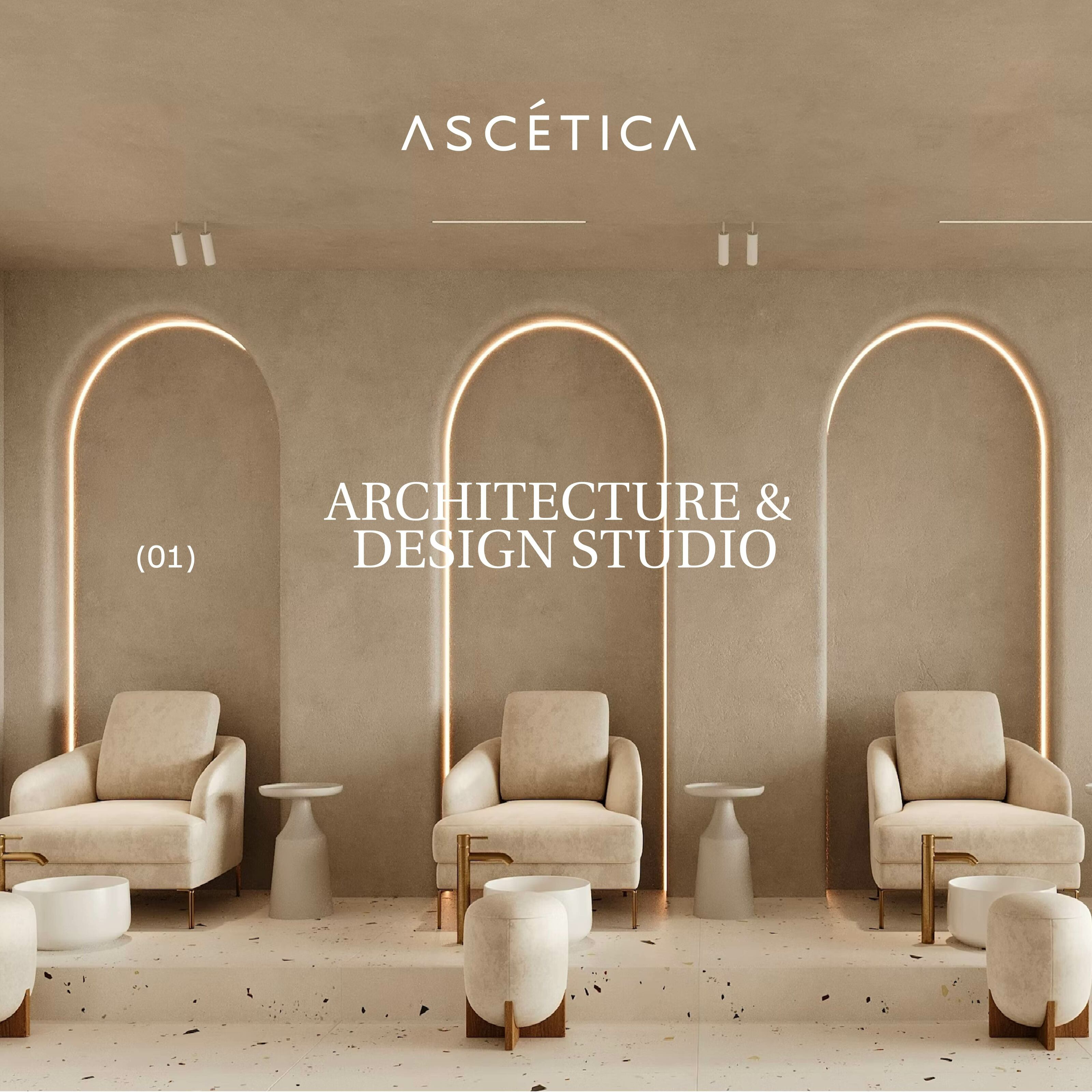 Ascética /фирменный стиль для архитектурной студии — Изображение №1 — Брендинг на Dprofile