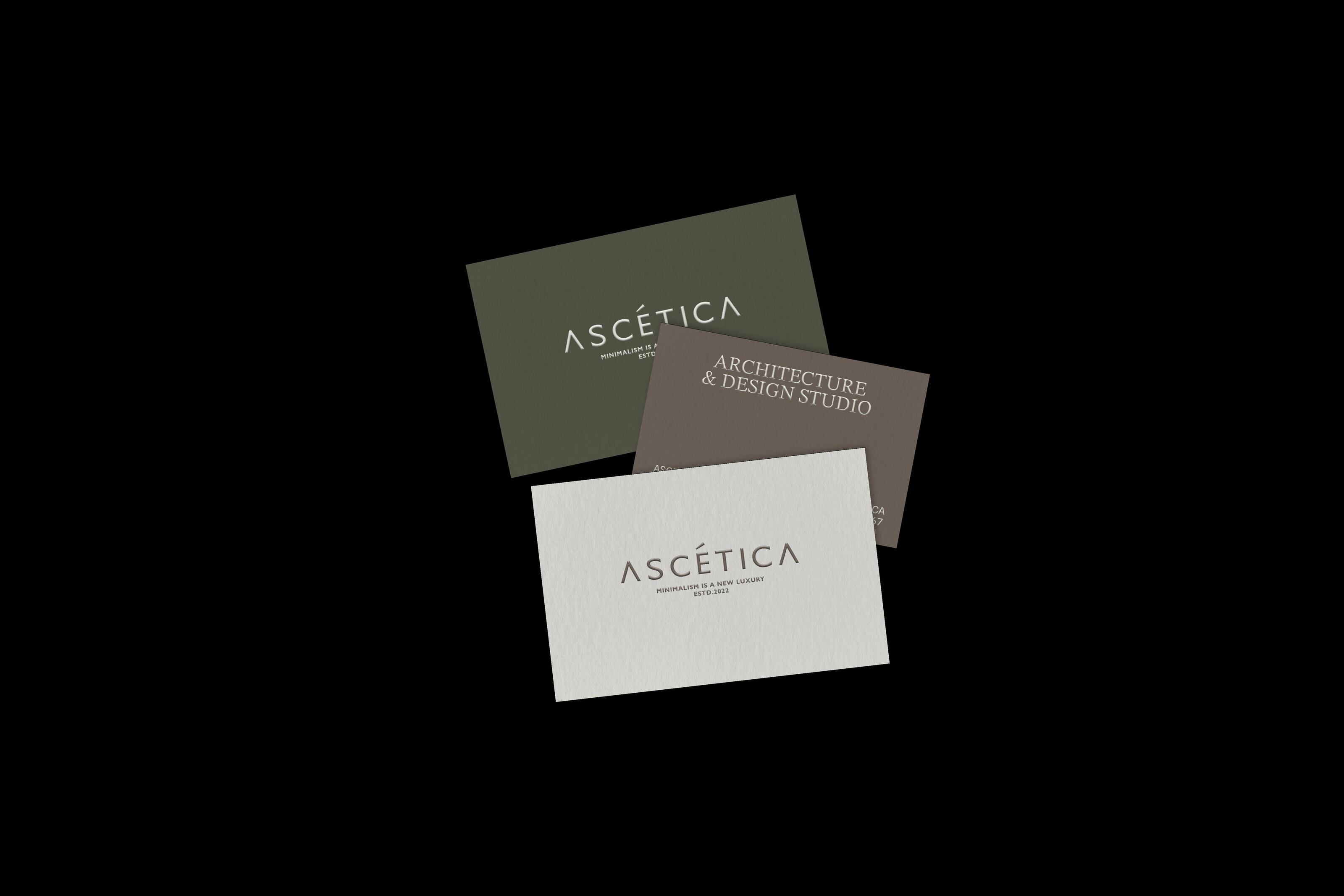 Ascética /фирменный стиль для архитектурной студии — Изображение №9 — Брендинг на Dprofile