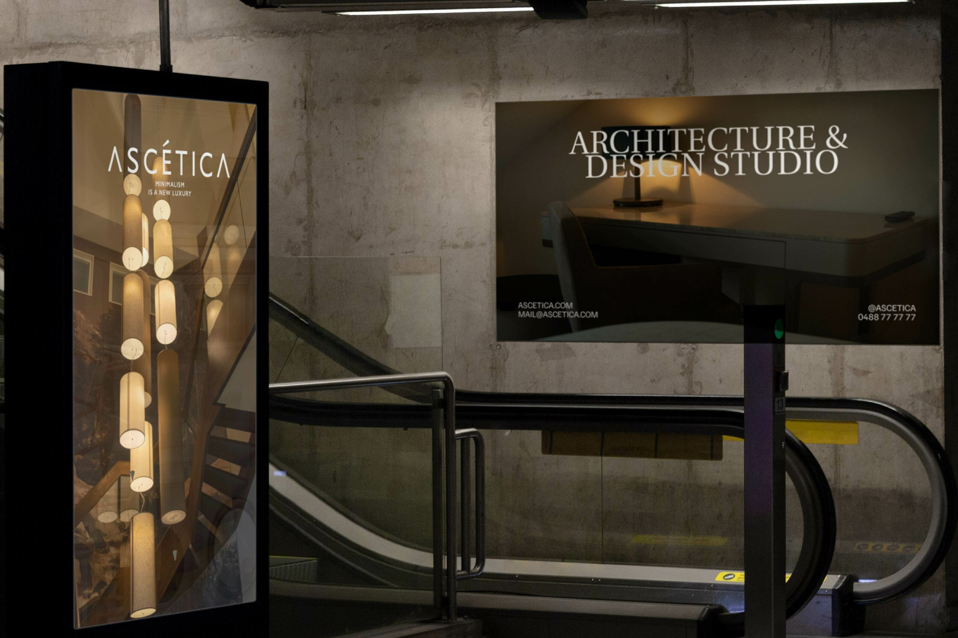 Ascética /фирменный стиль для архитектурной студии — Изображение №3 — Брендинг на Dprofile