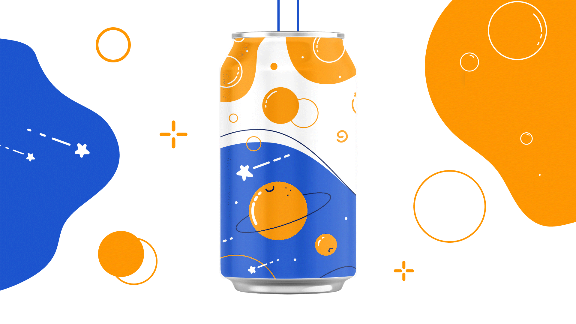 Illustrations for brand juicy space — Изображение №4 — Брендинг, Иллюстрация на Dprofile