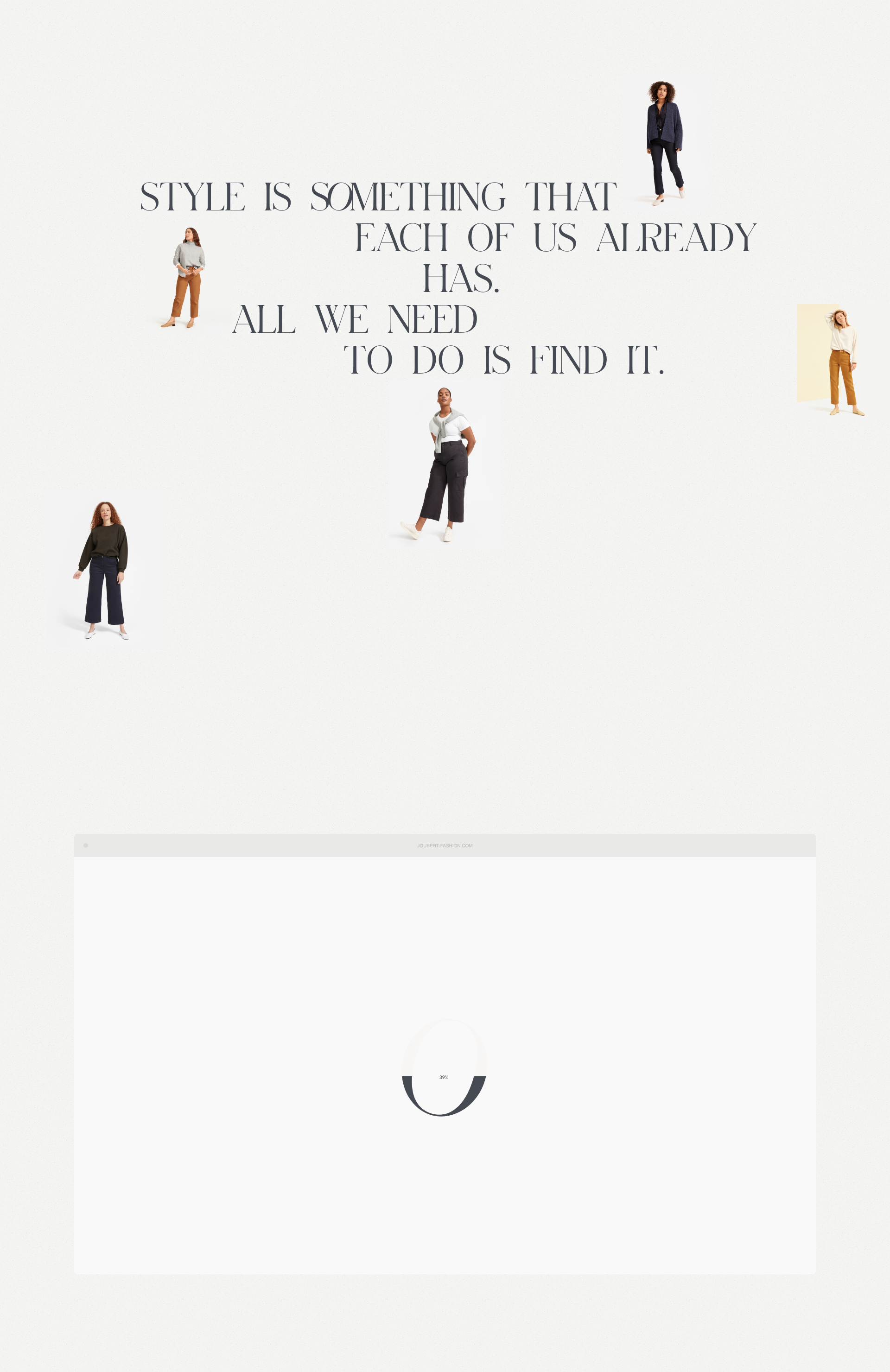 Catherine Joubert — web, brand — Изображение №6 — Брендинг, Интерфейсы на Dprofile