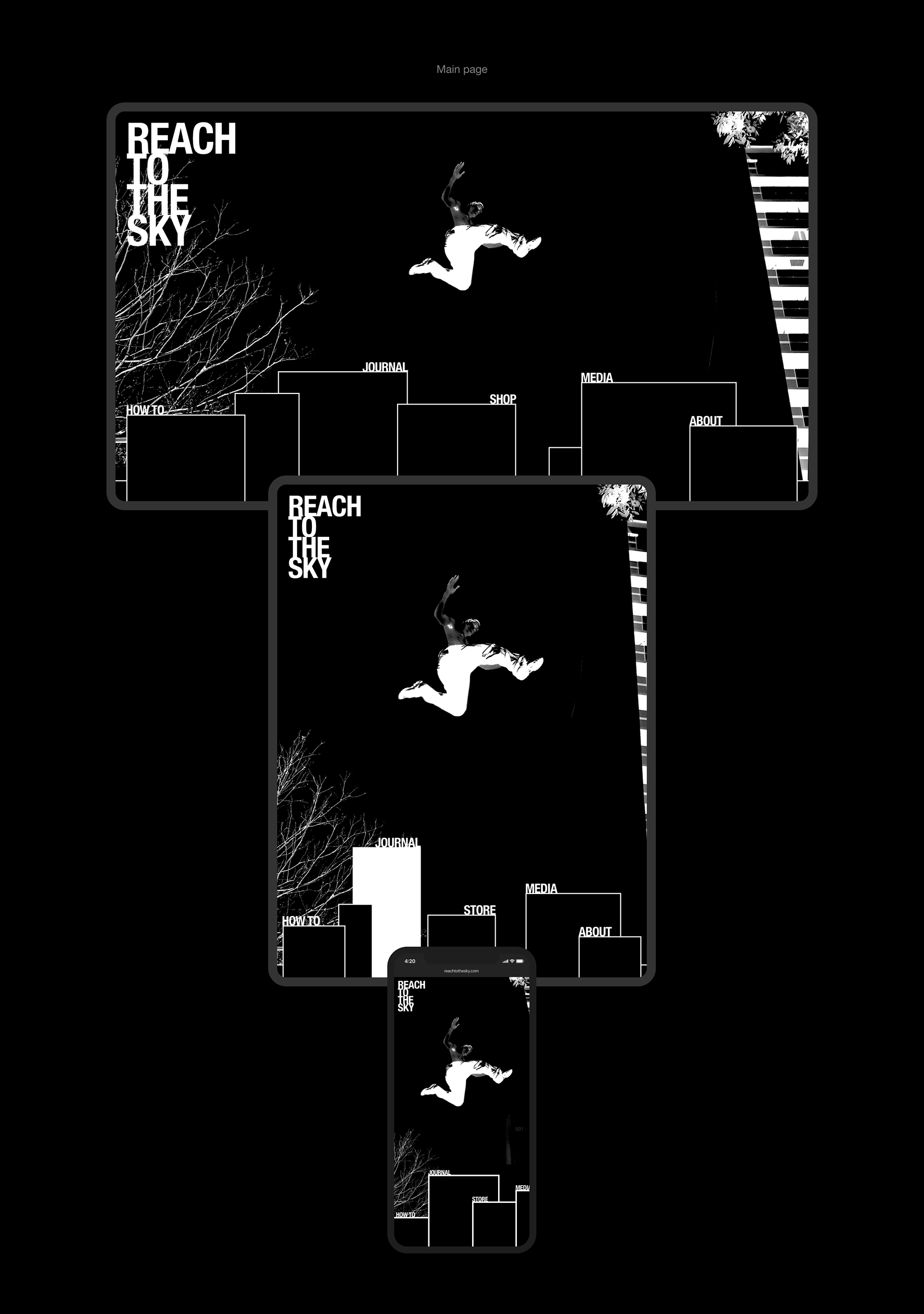 Reach Magazine – web, identity — Изображение №4 — Брендинг, Интерфейсы на Dprofile