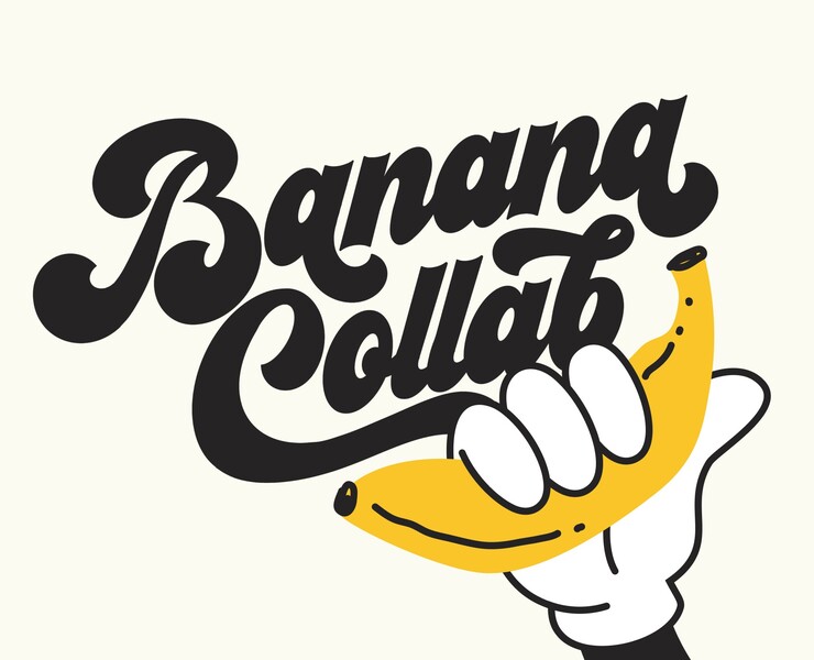 Banana Stickers / Коллаборация — Иллюстрация, Графика на Dprofile