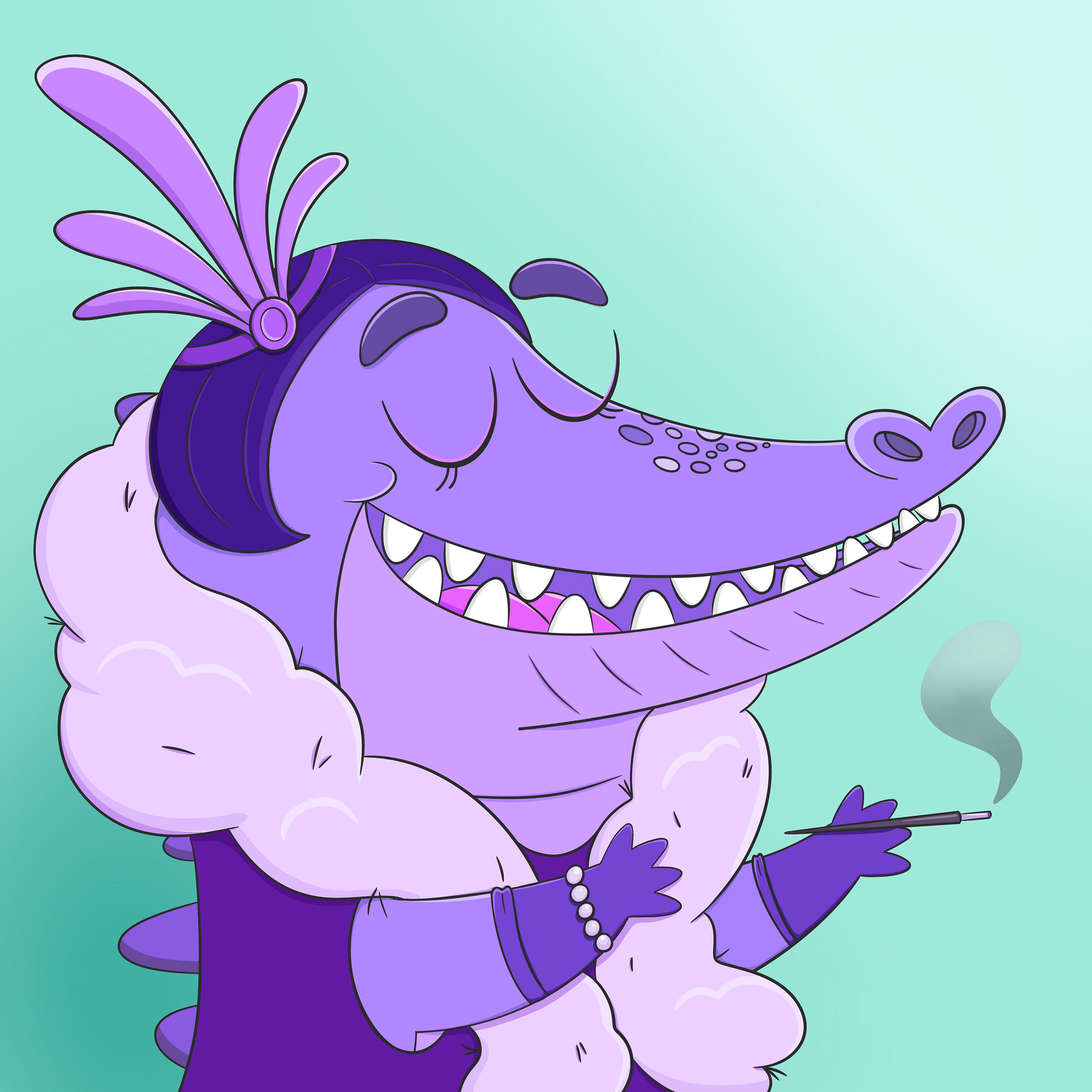 Croco Locco NFT Collection — Изображение №12 — Иллюстрация на Dprofile
