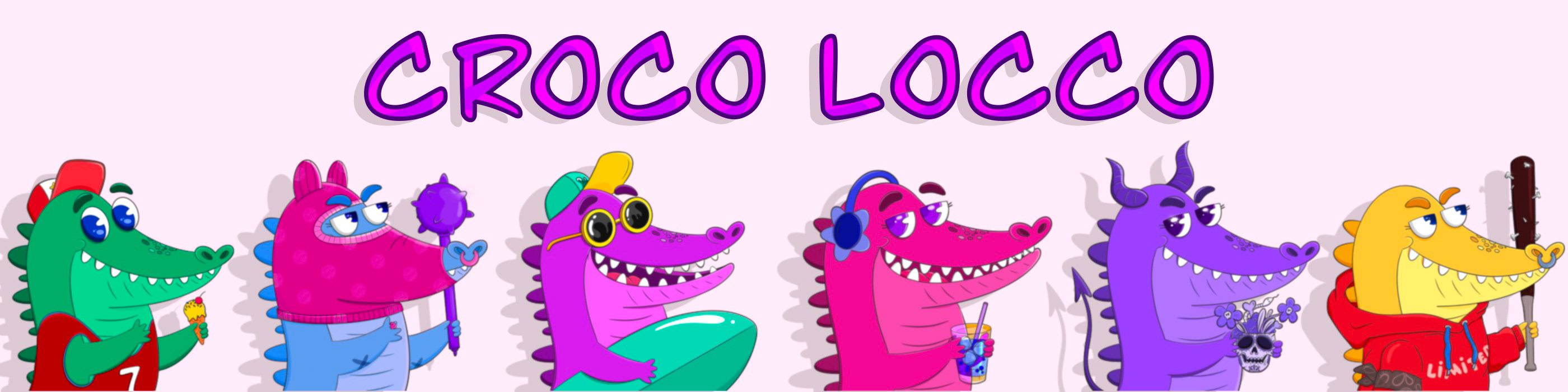 Croco Locco NFT Collection — Изображение №1 — Иллюстрация на Dprofile