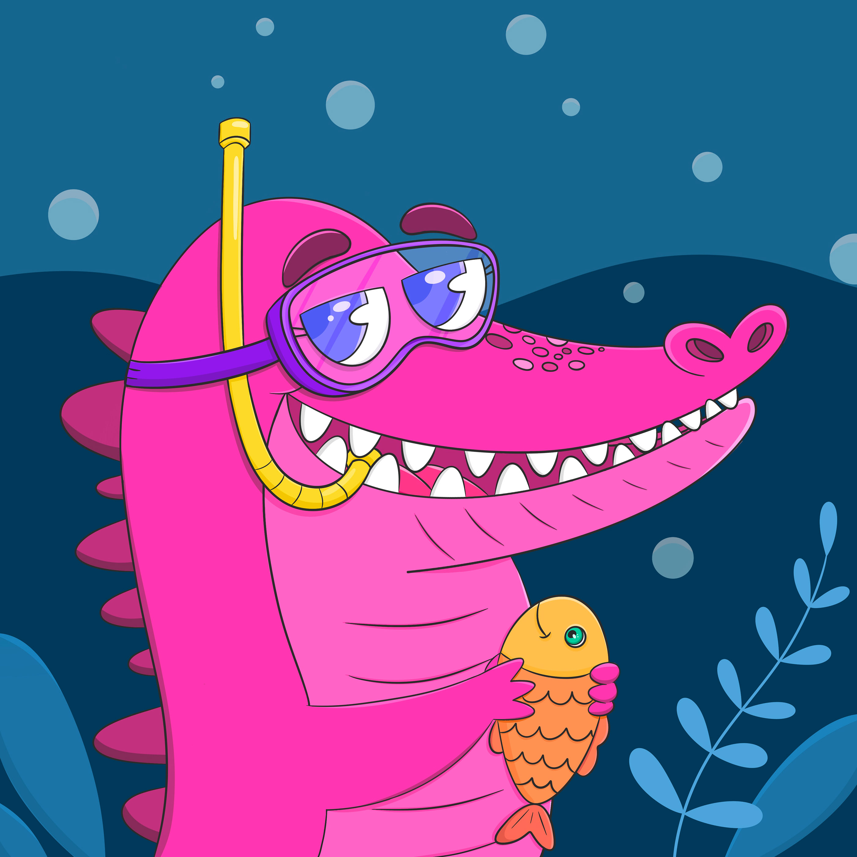 Croco Locco NFT Collection — Изображение №9 — Иллюстрация на Dprofile